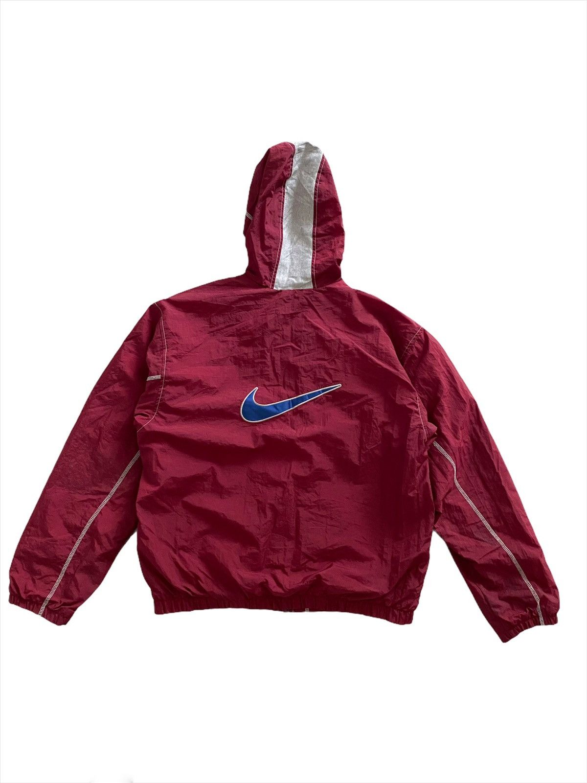 Nike × Nike ACG × Vintage Vintage Hoodie Nike Swoosh embroidery logo silver tag Size US M / EU 48-50 / 2 - 3 Thumbnail