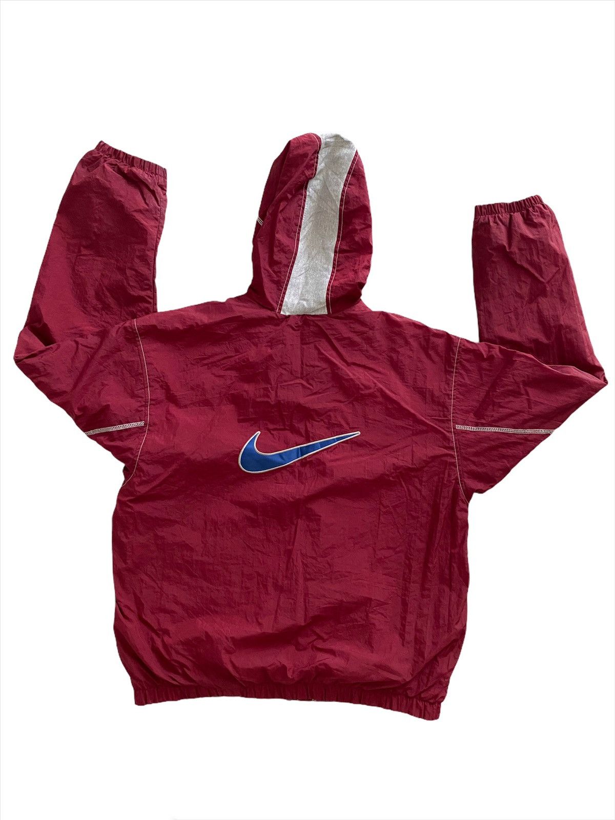 Nike × Nike ACG × Vintage Vintage Hoodie Nike Swoosh embroidery logo silver tag Size US M / EU 48-50 / 2 - 1 Thumbnail