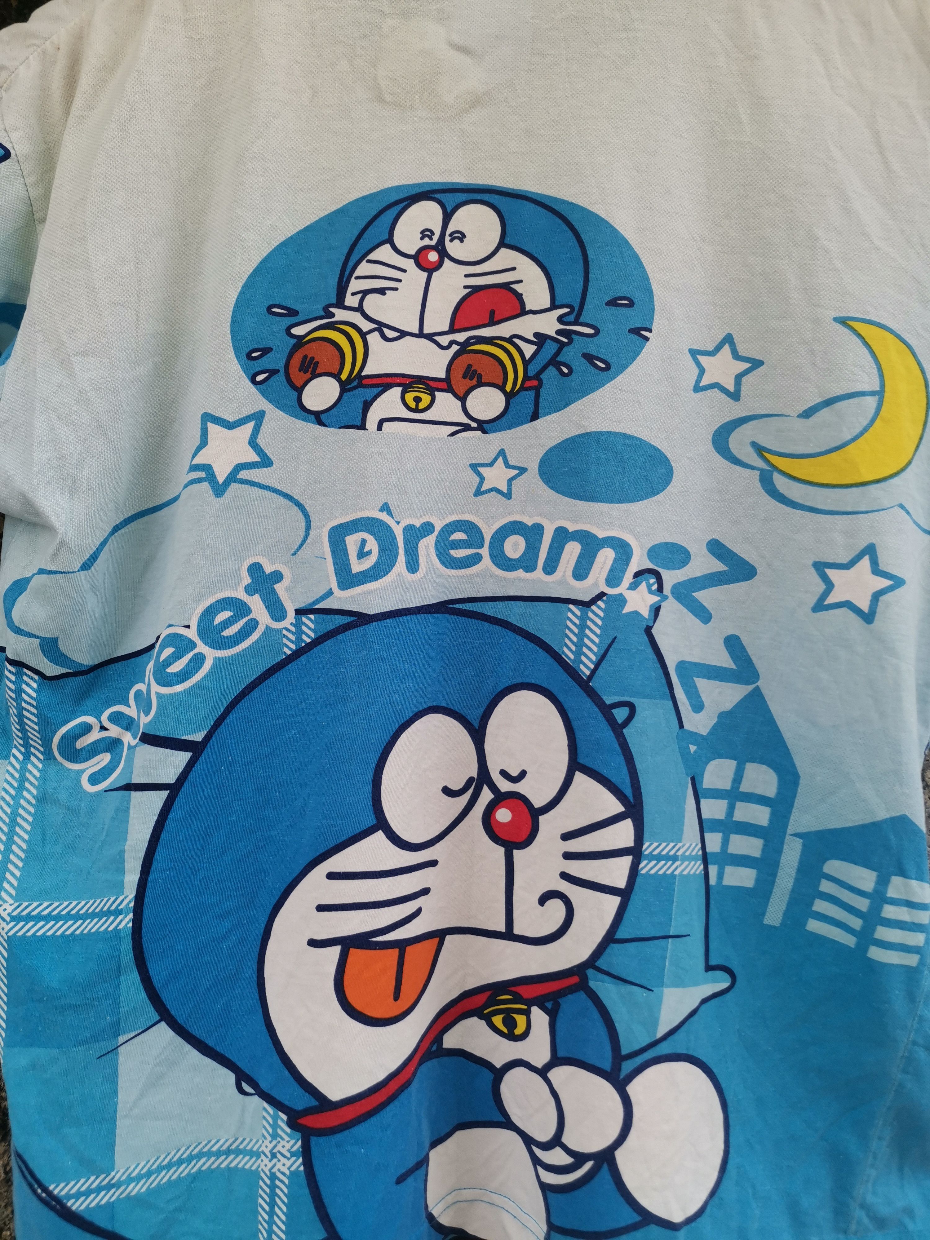 Anime Vintage Anima Fullprint Doreamon Tshirt Kids Size Size US S / EU 44-46 / 1 - 4 Thumbnail