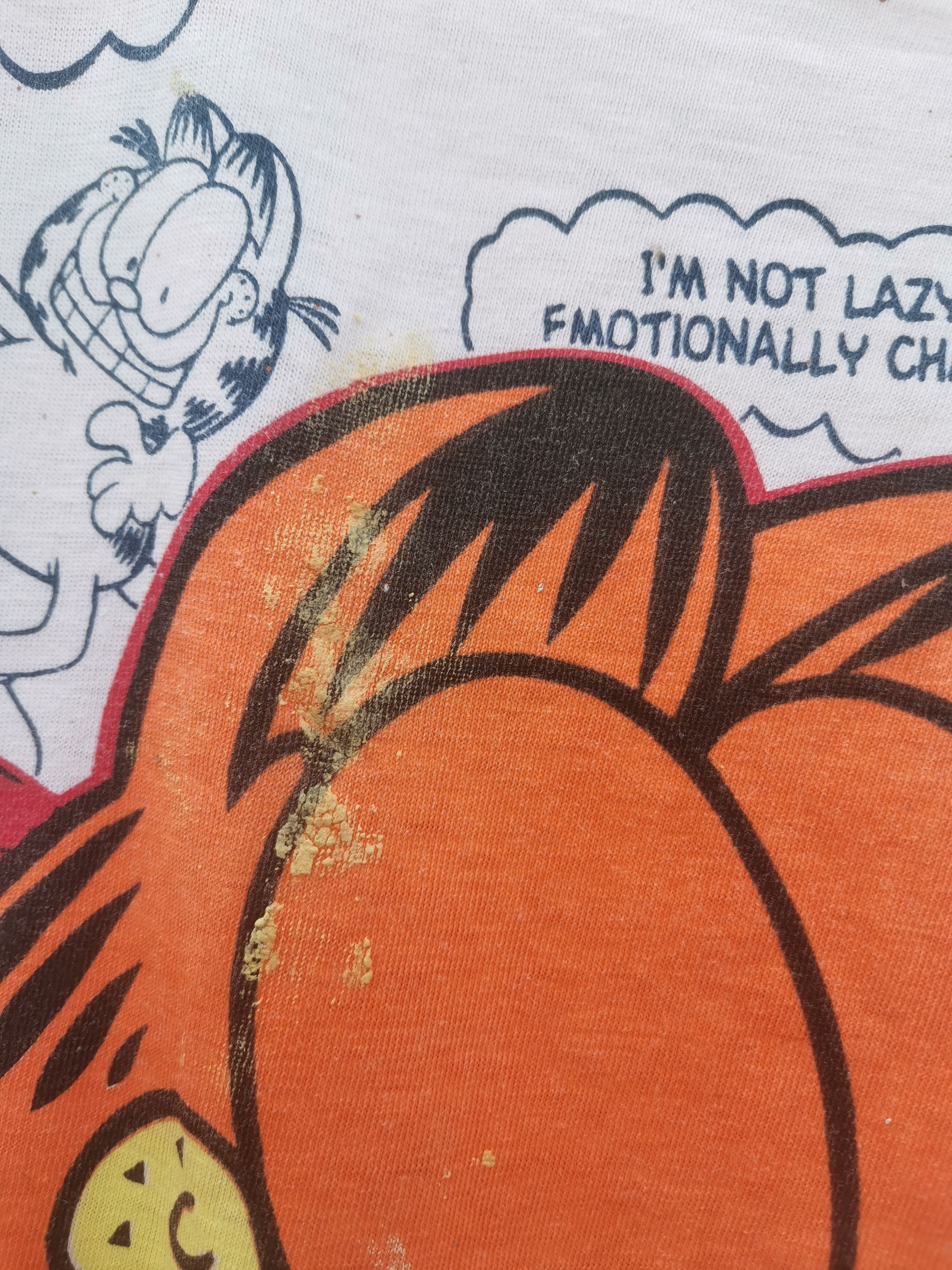 Vintage Vintage 80s Garfield Freeze New York Fullprint Shirt Size US XL / EU 56 / 4 - 6 Thumbnail