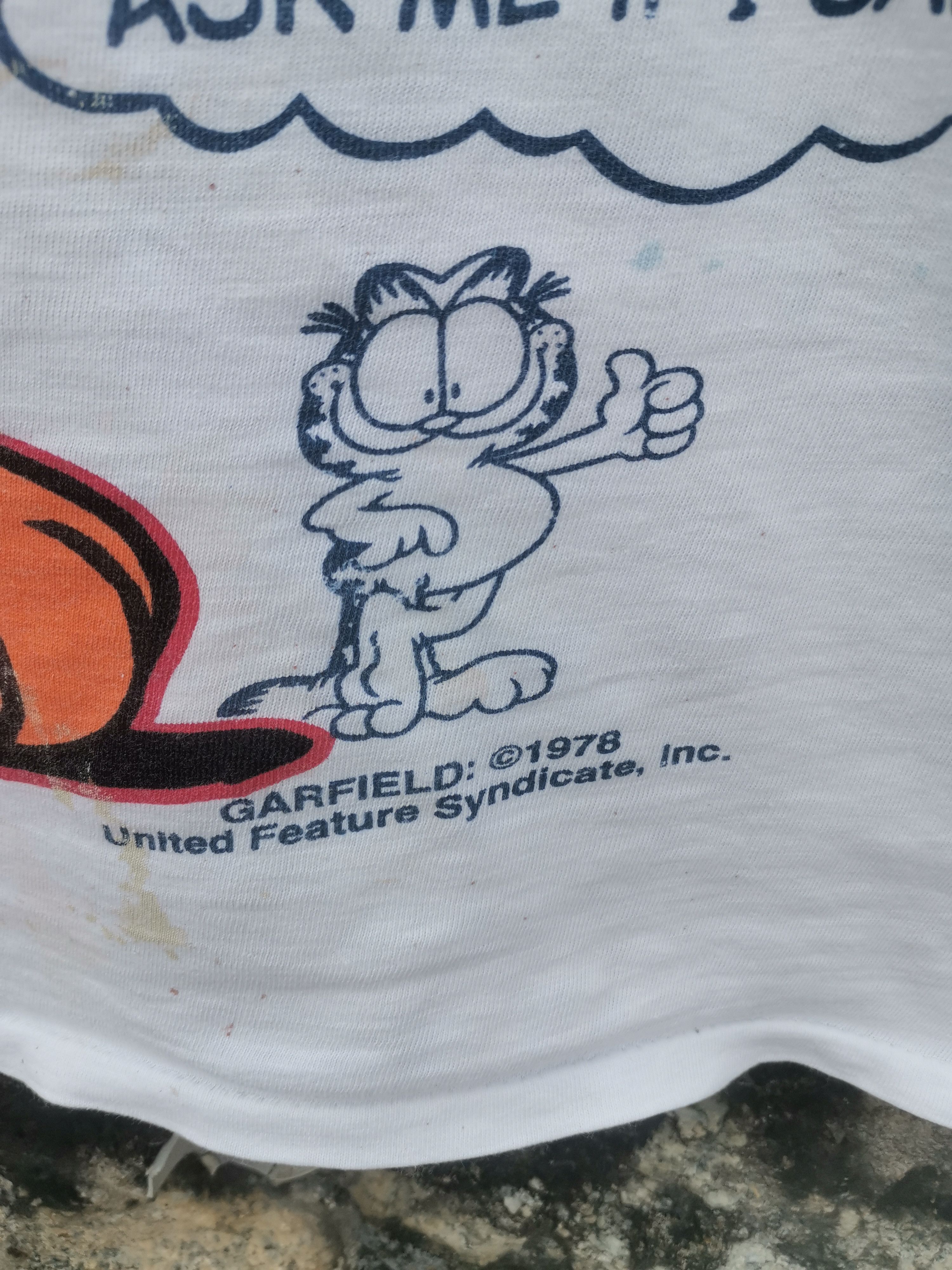 Vintage Vintage 80s Garfield Freeze New York Fullprint Shirt Size US XL / EU 56 / 4 - 3 Thumbnail