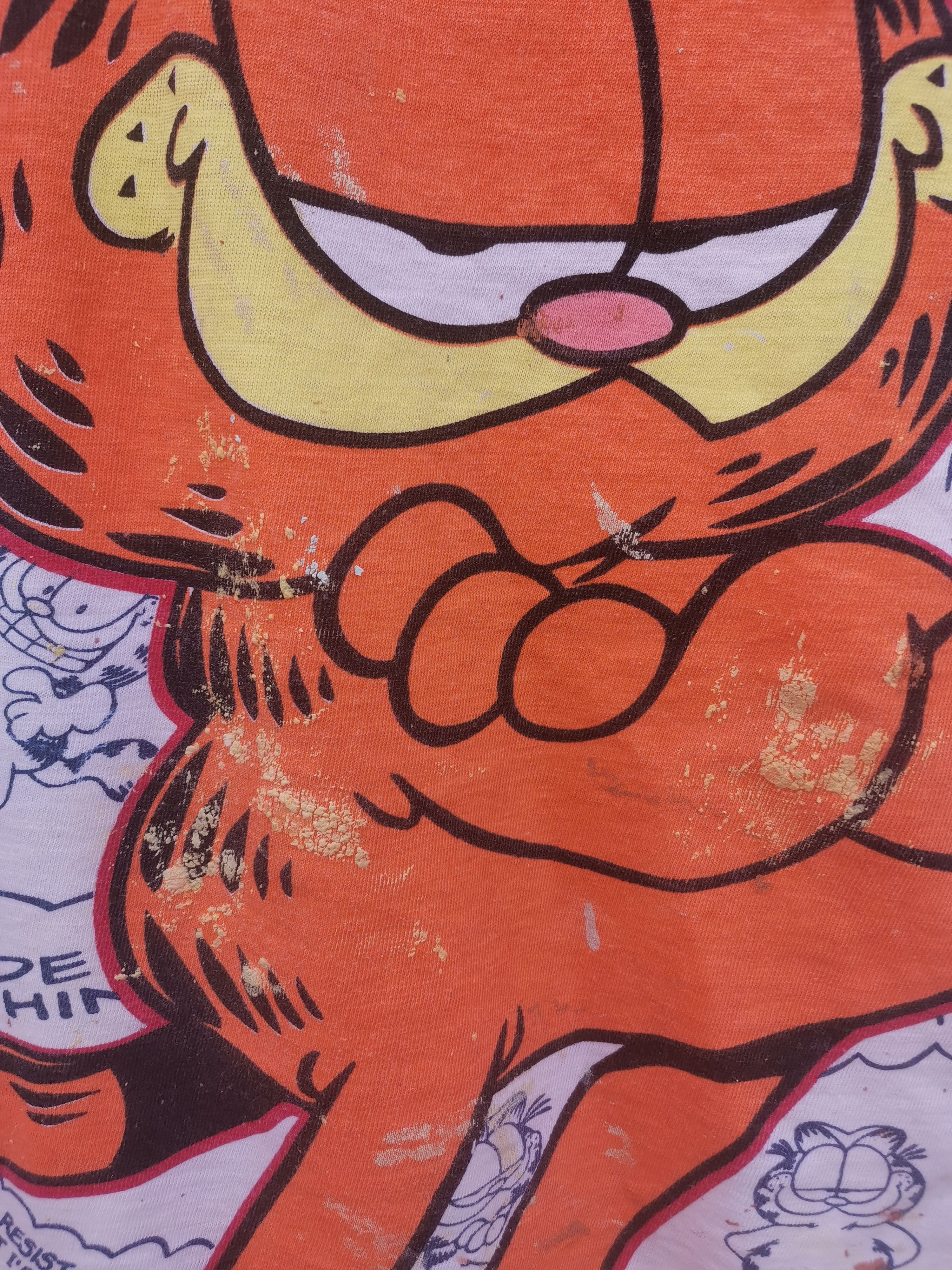 Vintage Vintage 80s Garfield Freeze New York Fullprint Shirt Size US XL / EU 56 / 4 - 9 Thumbnail