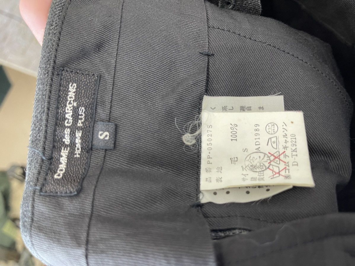 CDG by Comme des Garcons × Comme des Garcons Homme Plus × Vintage 🔥HOT SALE 🚀 AD1989 Comme Des Garcons Homme Plus Slack Pants Size US 29 - 4 Thumbnail