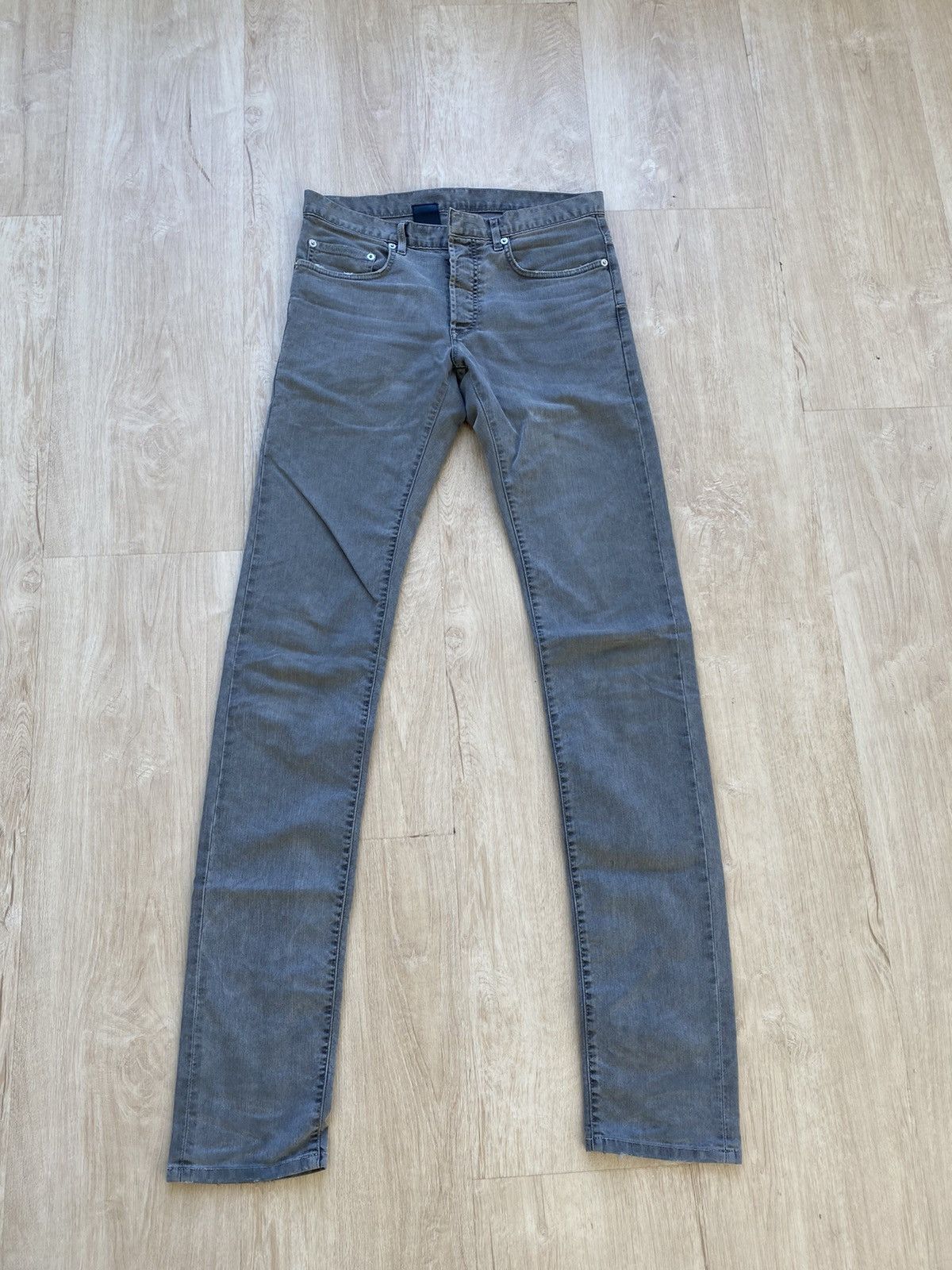 Dior Slim Fit Grey Denim