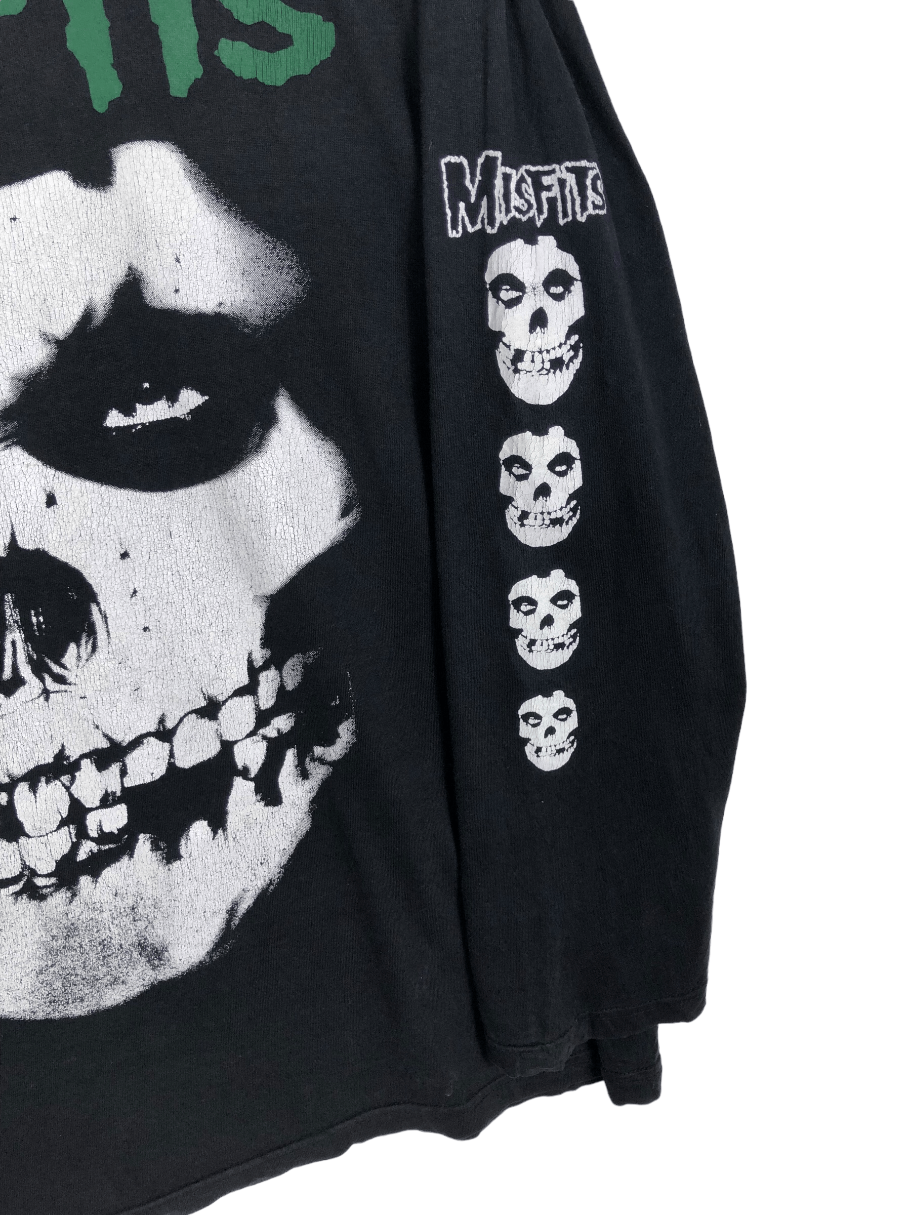 Band Tees RARE🔥VINTAGE Y2K MISFITS BOOTLEG L/S SHIRT Size US L / EU 52-54 / 3 - 3 Thumbnail