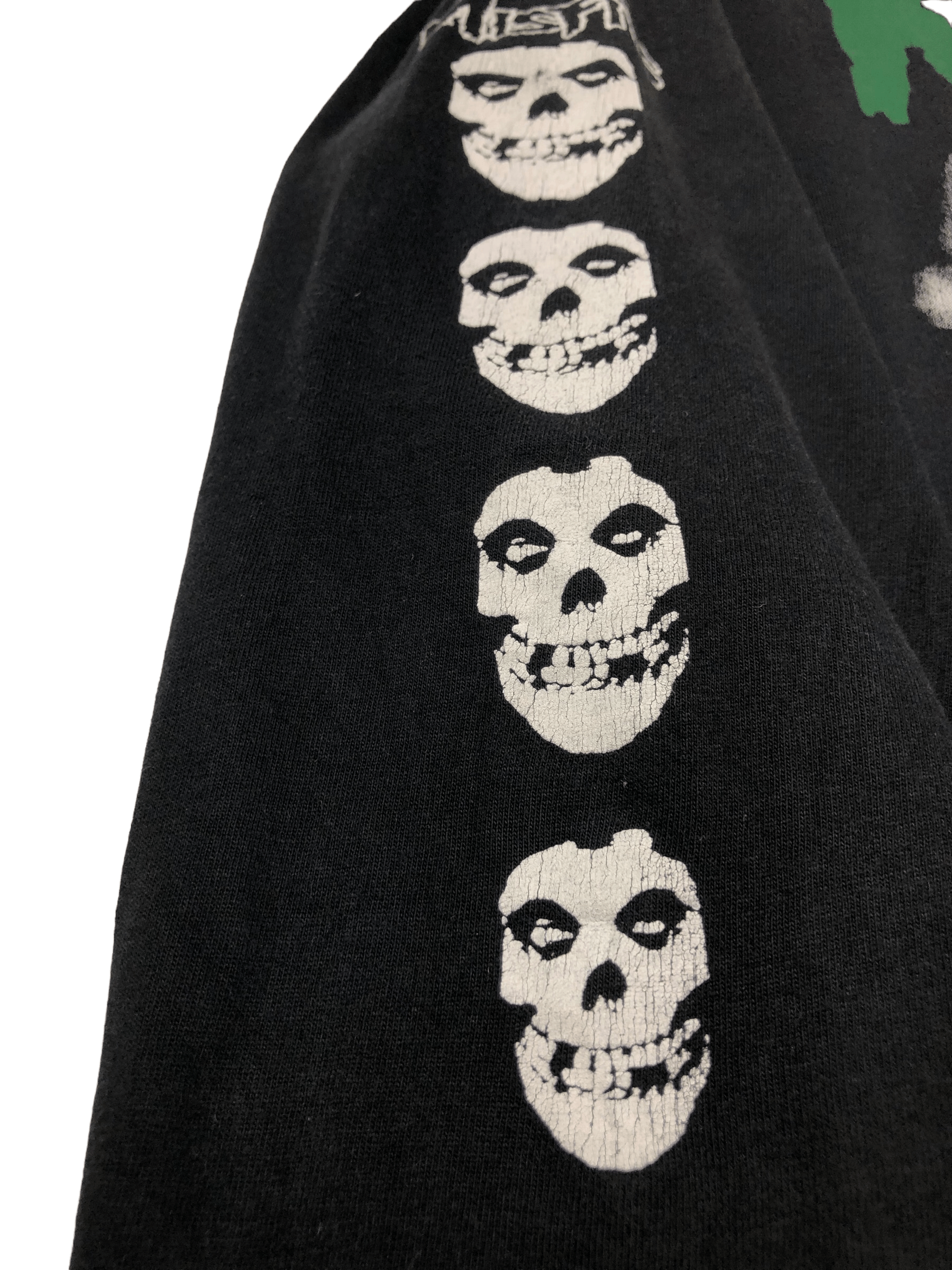 Band Tees RARE🔥VINTAGE Y2K MISFITS BOOTLEG L/S SHIRT Size US L / EU 52-54 / 3 - 6 Thumbnail