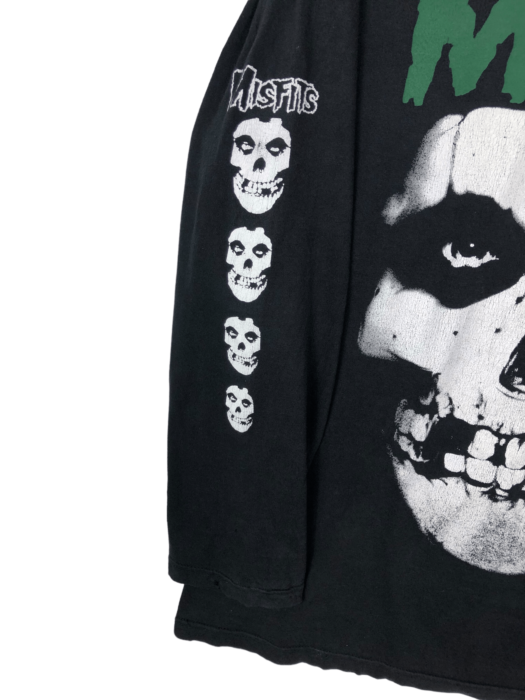 Band Tees RARE🔥VINTAGE Y2K MISFITS BOOTLEG L/S SHIRT Size US L / EU 52-54 / 3 - 4 Thumbnail