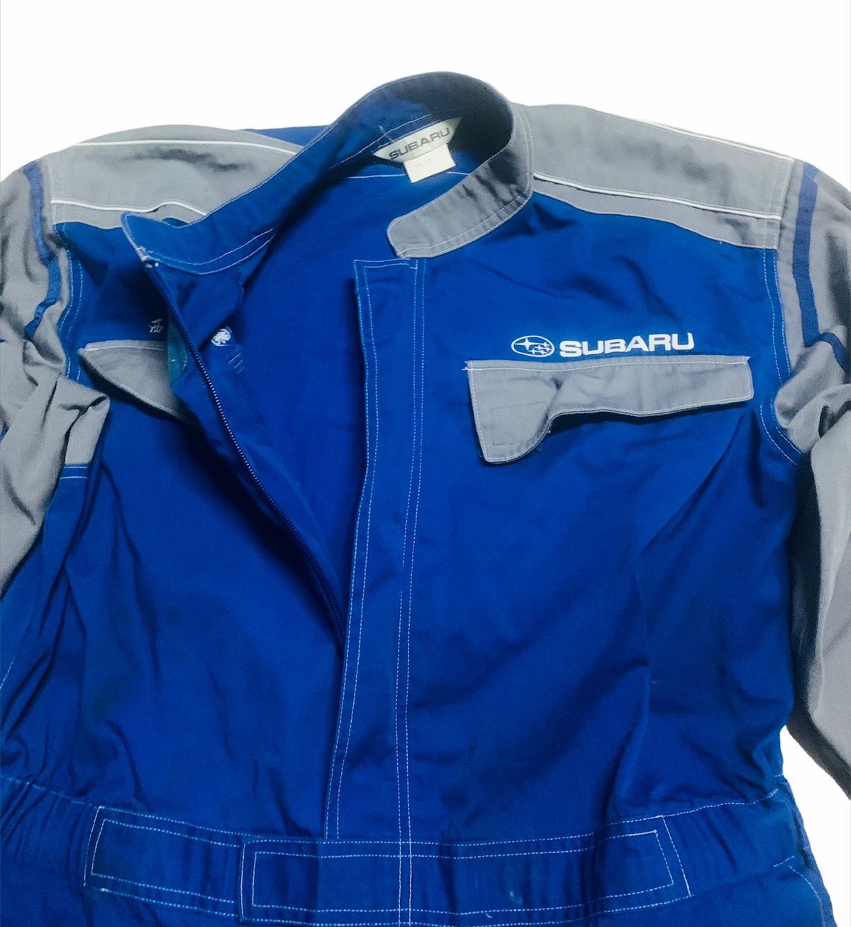 Japanese Brand × uniform experiment VINTAGE SUBARU JAPAN ICONIC BLUE COVERALLS MADE IN JAPAN Size US 37 - 8 Thumbnail