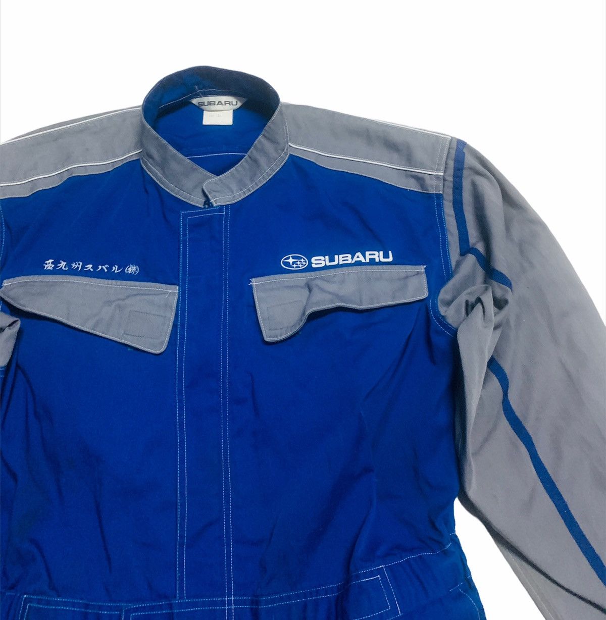 Japanese Brand × uniform experiment VINTAGE SUBARU JAPAN ICONIC BLUE COVERALLS MADE IN JAPAN Size US 37 - 7 Thumbnail