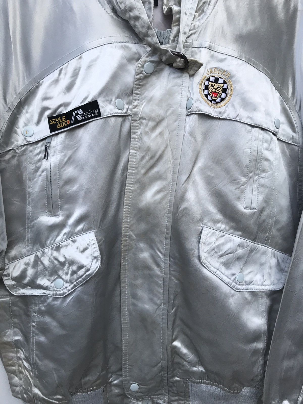 Other Rare Jaguar Motorsport Bombers Car Racing Team ( stains ) Size US M / EU 48-50 / 2 - 6 Thumbnail