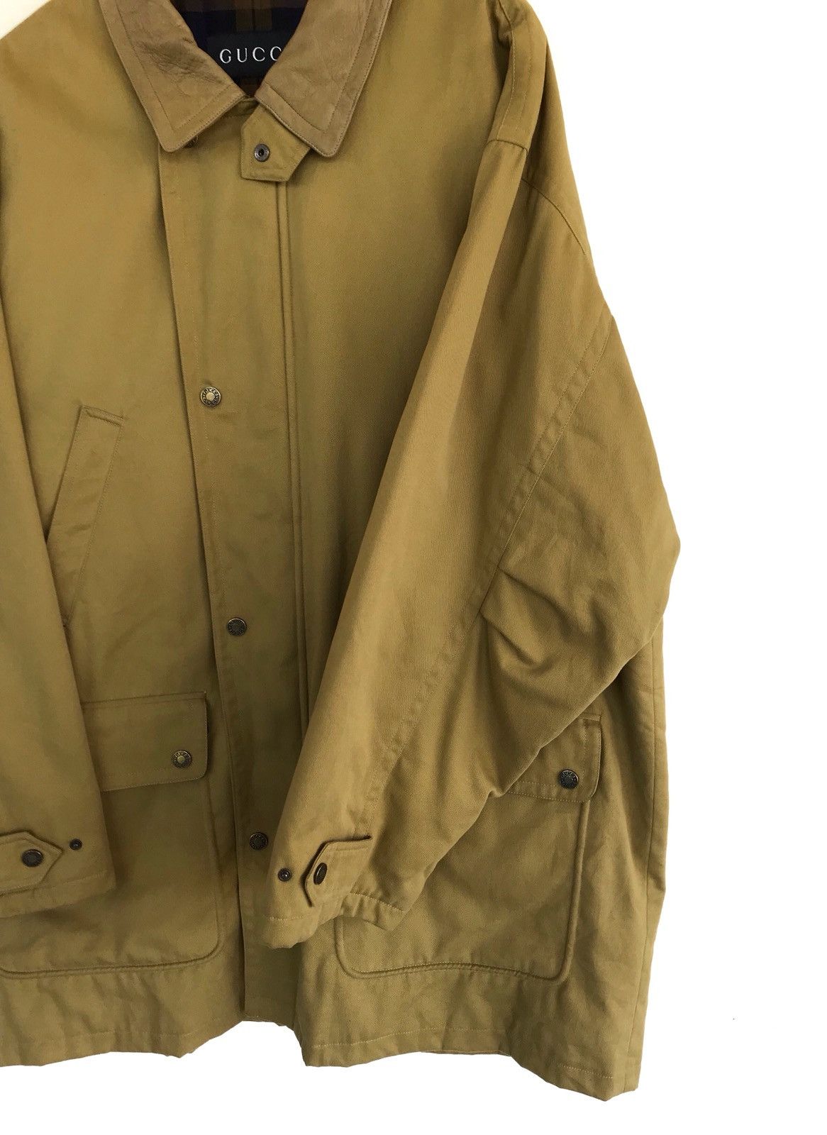 Gucci Vintage Gucci Italy Luxury Long Jacket Size US XL / EU 56 / 4 - 6 Thumbnail