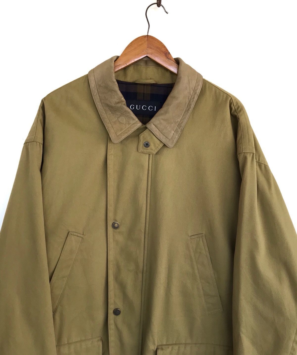 Gucci Vintage Gucci Italy Luxury Long Jacket Size US XL / EU 56 / 4 - 4 Thumbnail