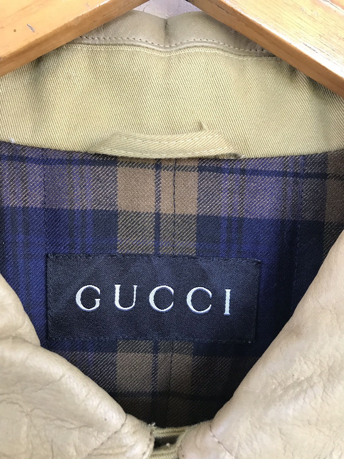 Gucci Vintage Gucci Italy Luxury Long Jacket Size US XL / EU 56 / 4 - 7 Thumbnail