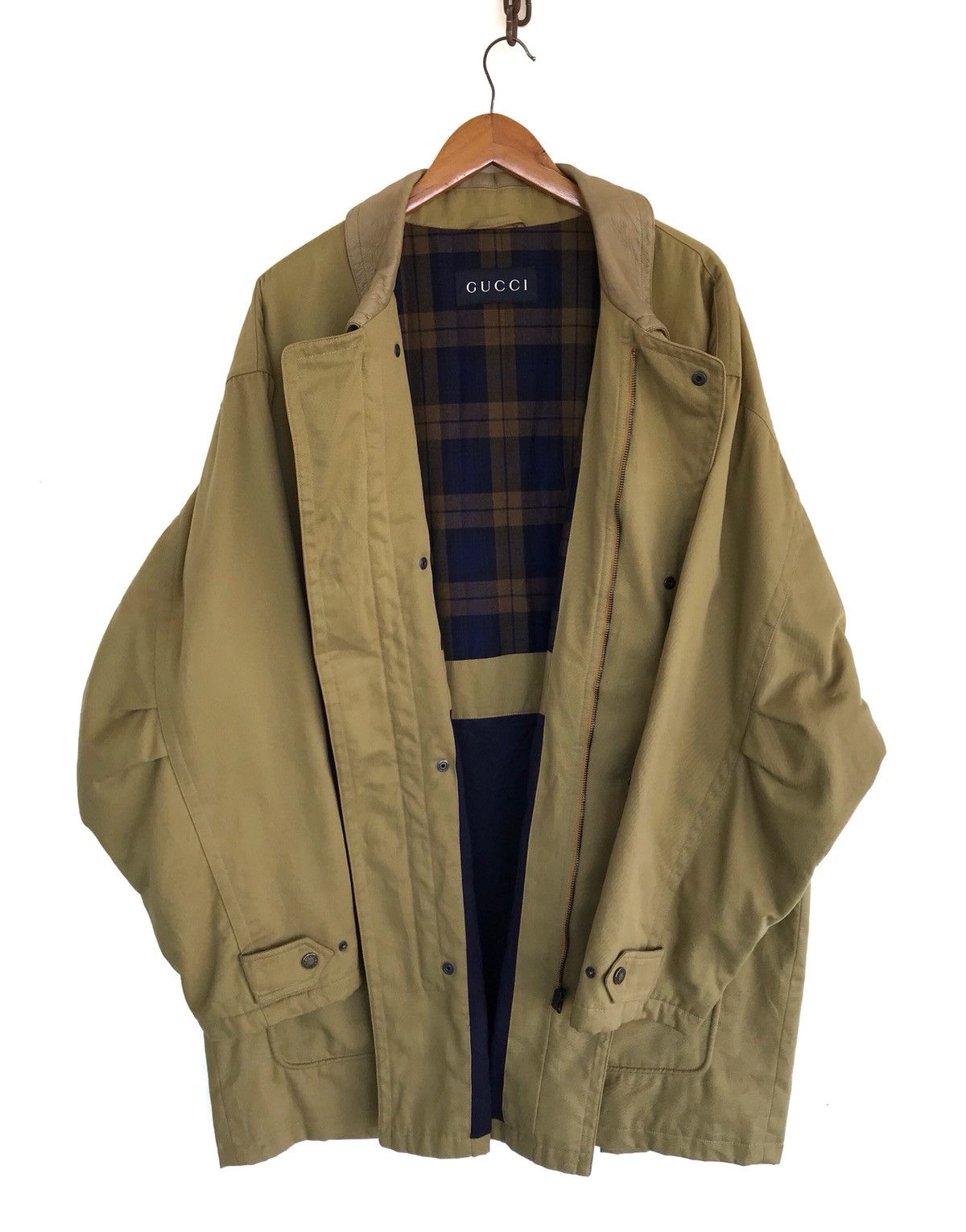 Vintage Gucci Italy Luxury Long Jacket