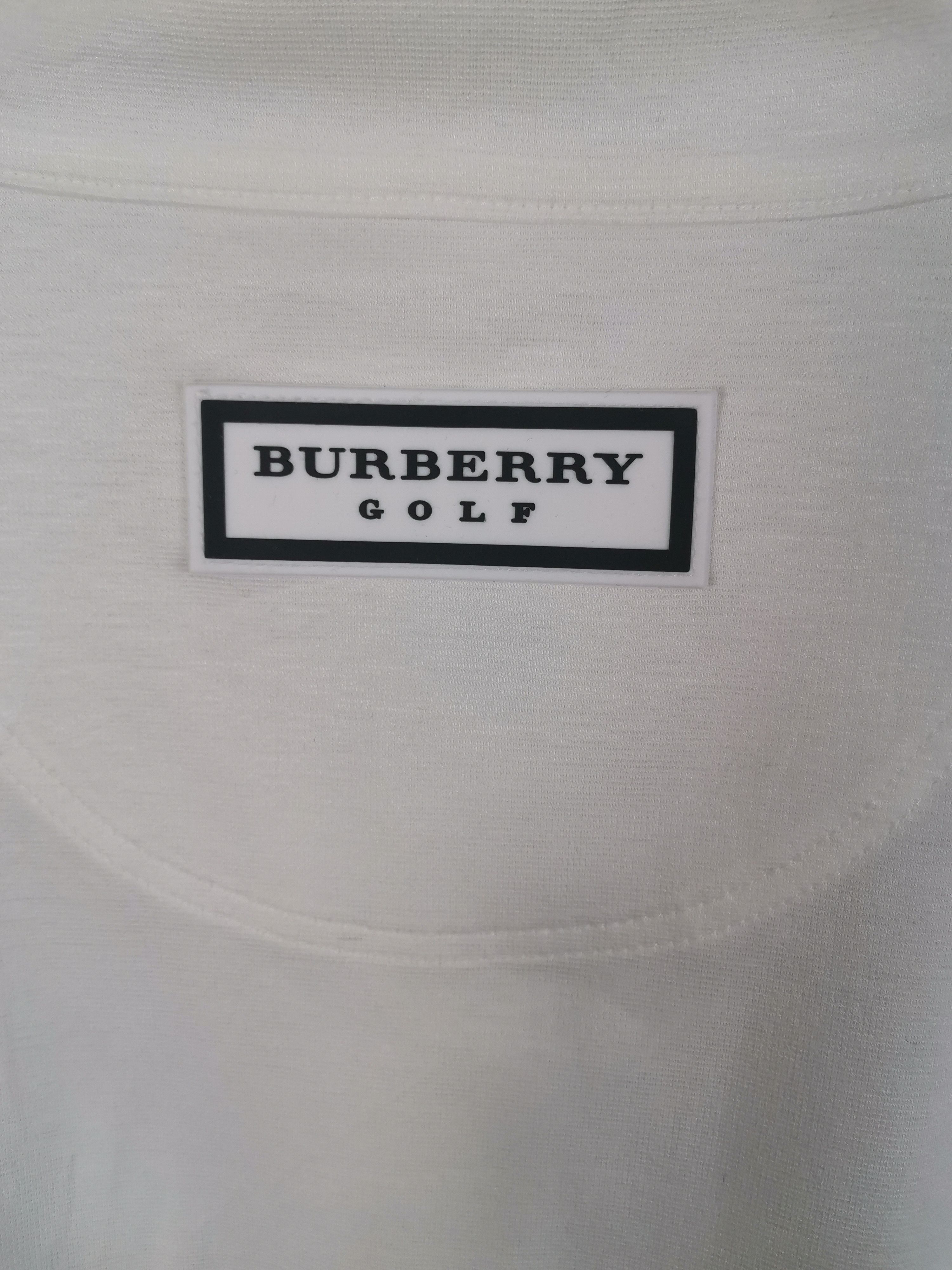 Burberry Vintage Luxury Burberry Golf Half Zipper Diamond Style Size US M / EU 48-50 / 2 - 3 Thumbnail