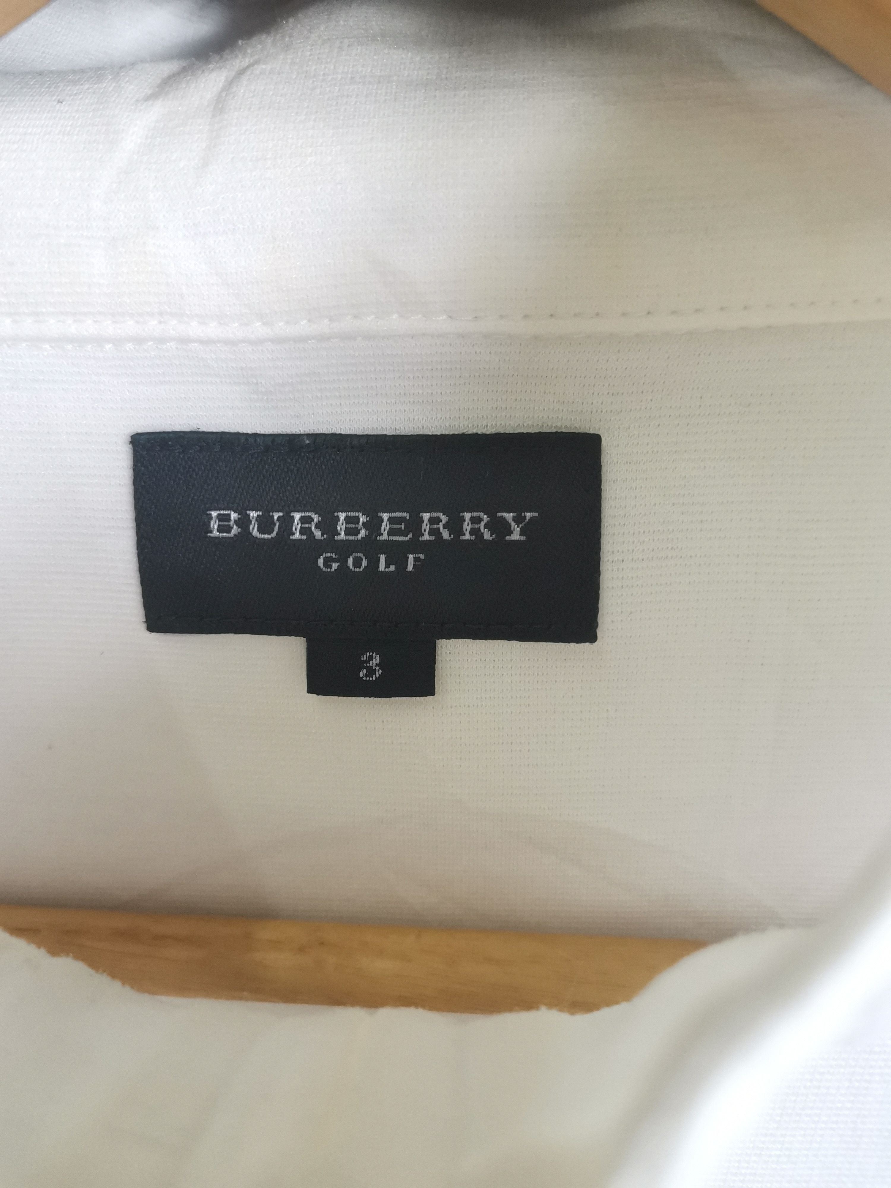Burberry Vintage Luxury Burberry Golf Half Zipper Diamond Style Size US M / EU 48-50 / 2 - 4 Thumbnail