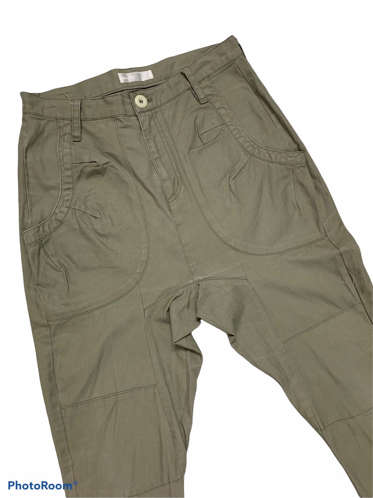 Issey Miyake × Japanese Brand × Ne-Net Ne-Net By Issey Miyake Drop Croatch Pant Size US 28 / EU 44 - 2 Thumbnail