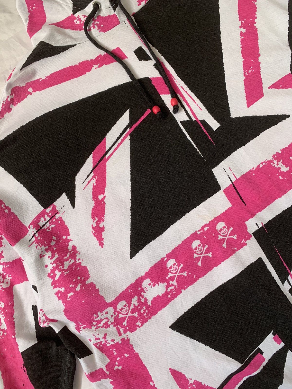 Japanese Brand × Vintage 💀 Super Lovers Union Jack Flag Oversized Sweatshirt Hoodie Size US L / EU 52-54 / 3 - 5 Thumbnail