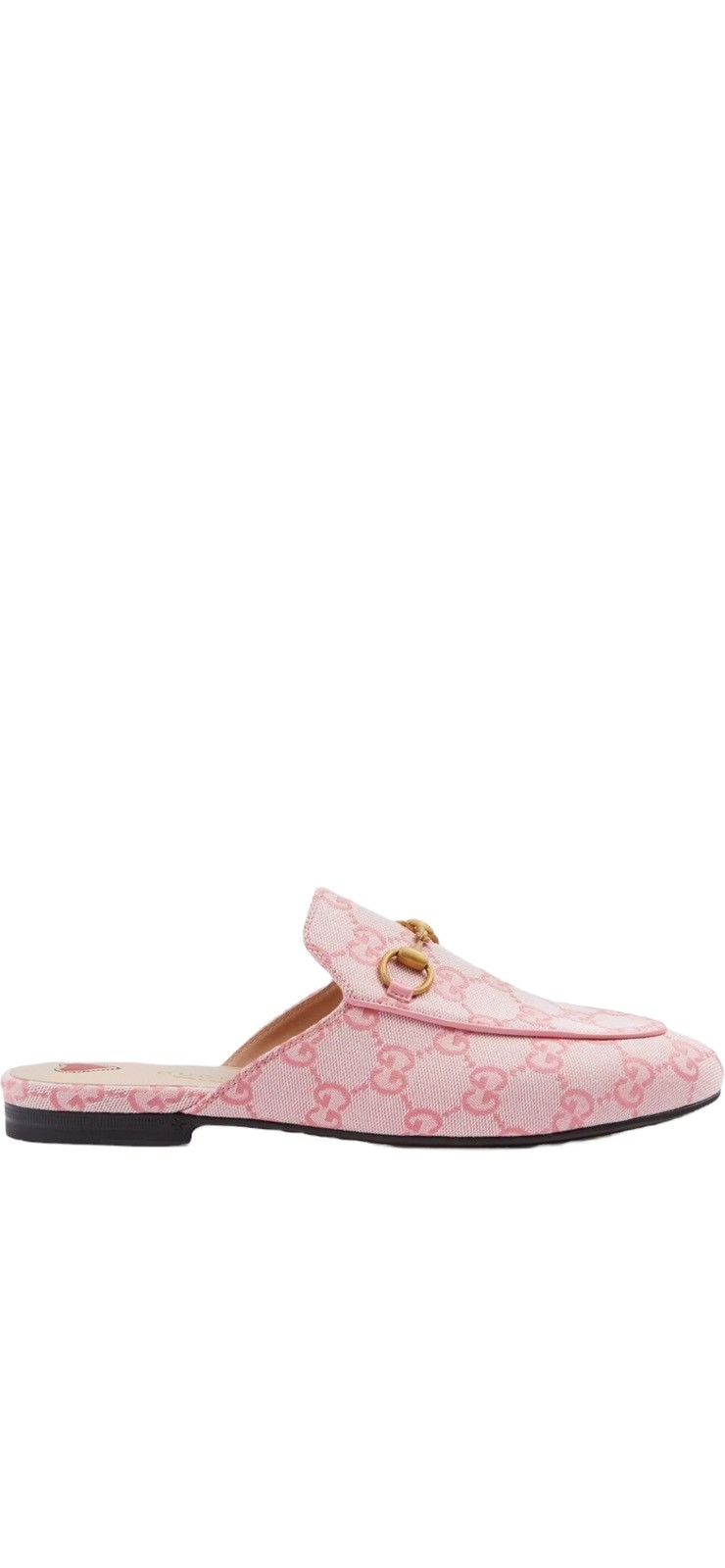 Gucci Princetown GG Canvas Slippers
