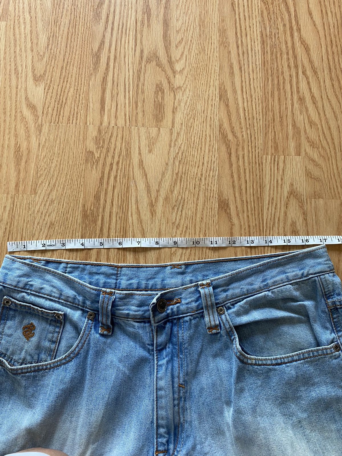 Rocawear × Vintage Vintage Rocawear Denim Jean Shorts Jorts y2k baggy Rare Size US 34 / EU 50 - 16 Thumbnail