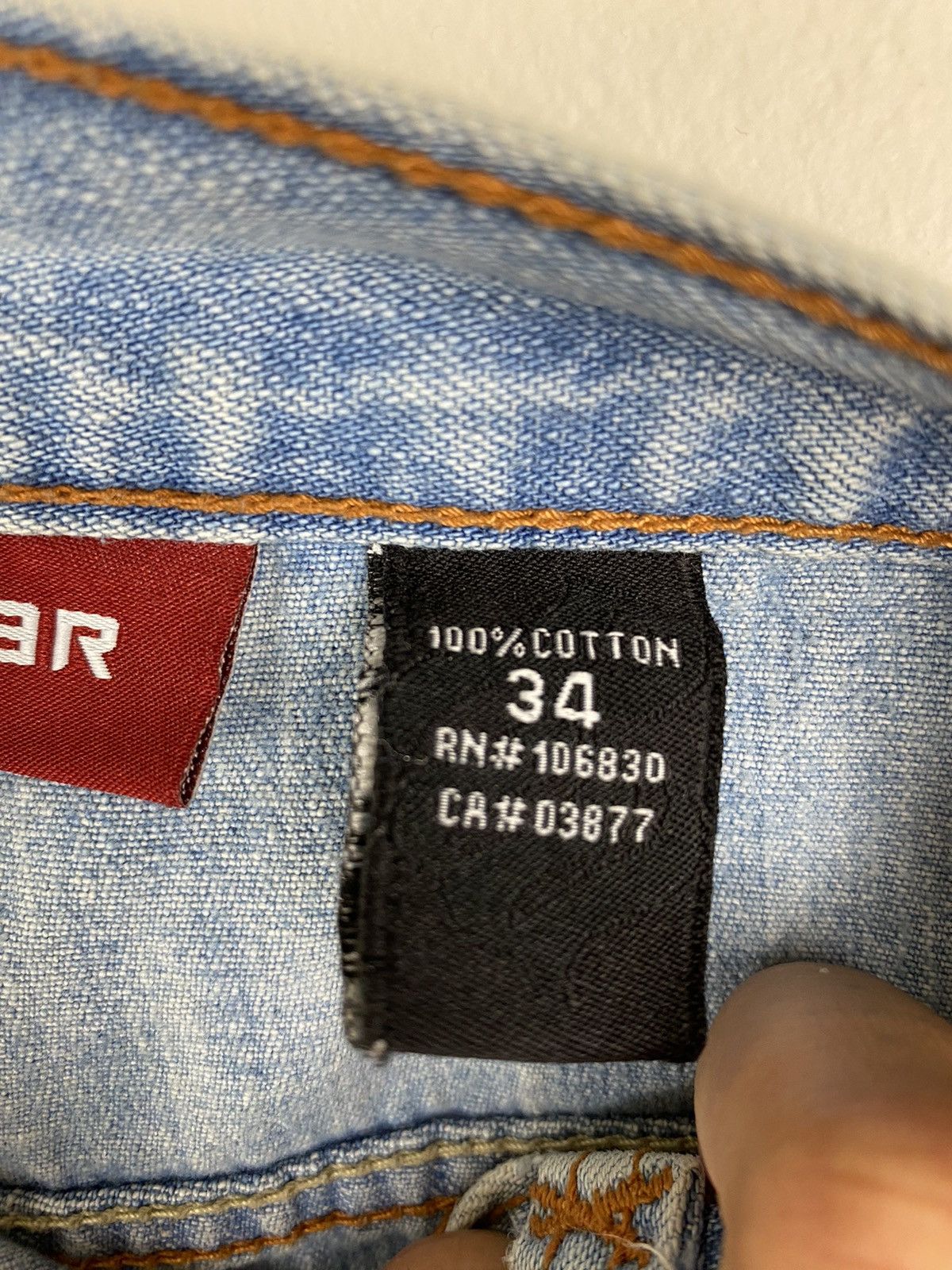 Rocawear × Vintage Vintage Rocawear Denim Jean Shorts Jorts y2k baggy Rare Size US 34 / EU 50 - 15 Thumbnail