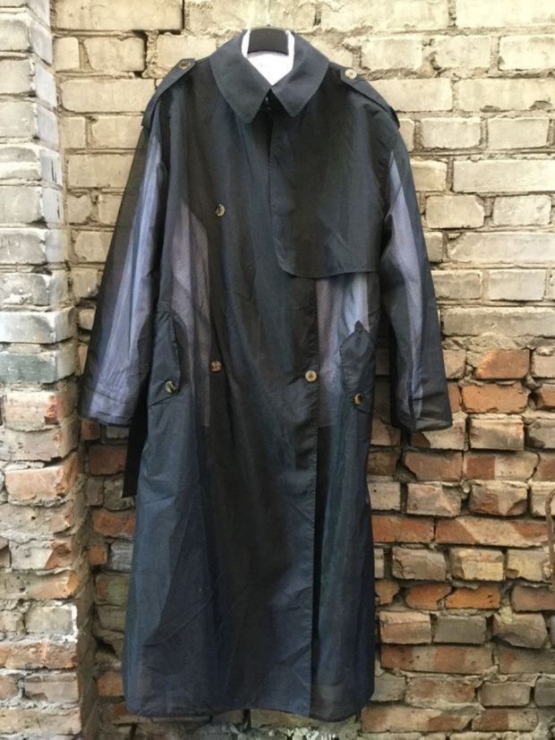 Jean Paul Gaultier GRAIL 1987 MMM x JPG transparent trench coat Size US XL / EU 56 / 4 - 3 Thumbnail