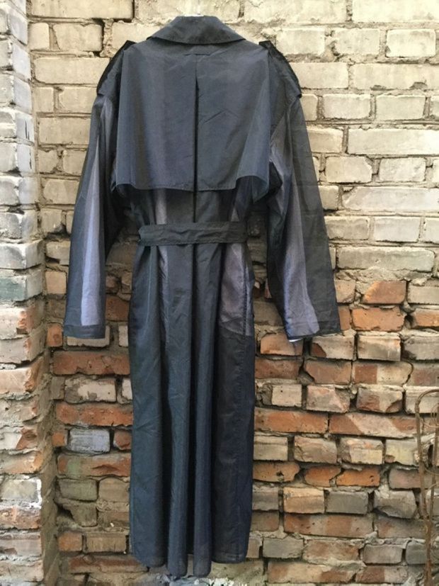 Jean Paul Gaultier GRAIL 1987 MMM x JPG transparent trench coat Size US XL / EU 56 / 4 - 4 Thumbnail