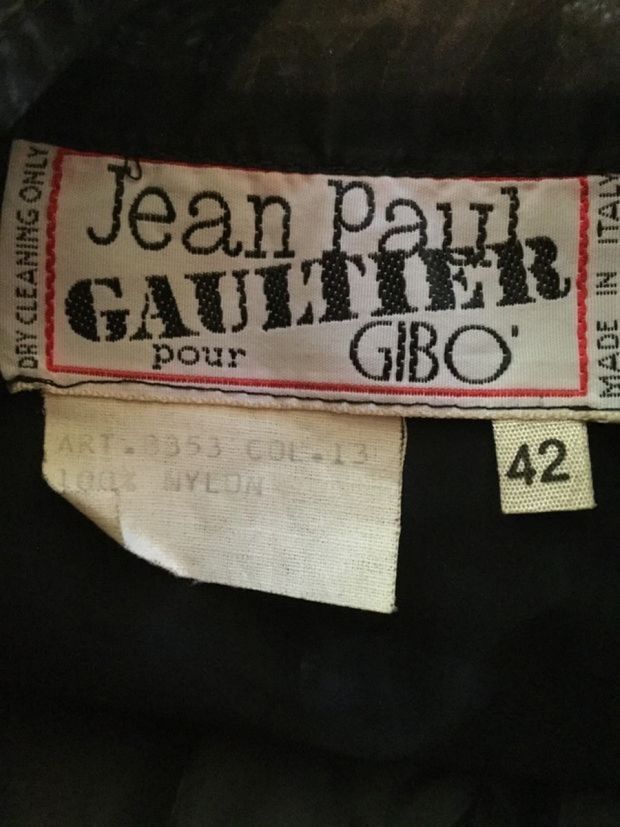 Jean Paul Gaultier GRAIL 1987 MMM x JPG transparent trench coat Size US XL / EU 56 / 4 - 6 Thumbnail