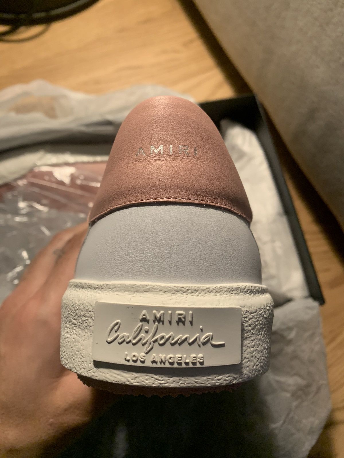 Amiri Dagger Monogram Low Top Sneaker Size US 12 / EU 45 - 4 Thumbnail