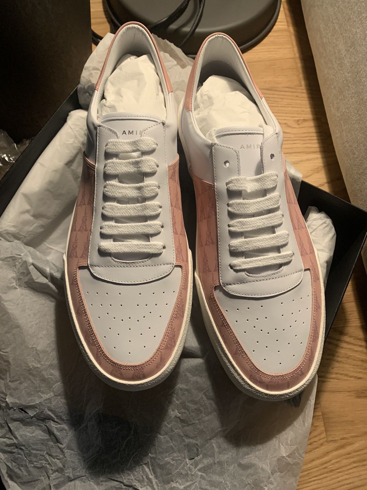 Amiri Dagger Monogram Low Top Sneaker Size US 12 / EU 45 - 2 Thumbnail