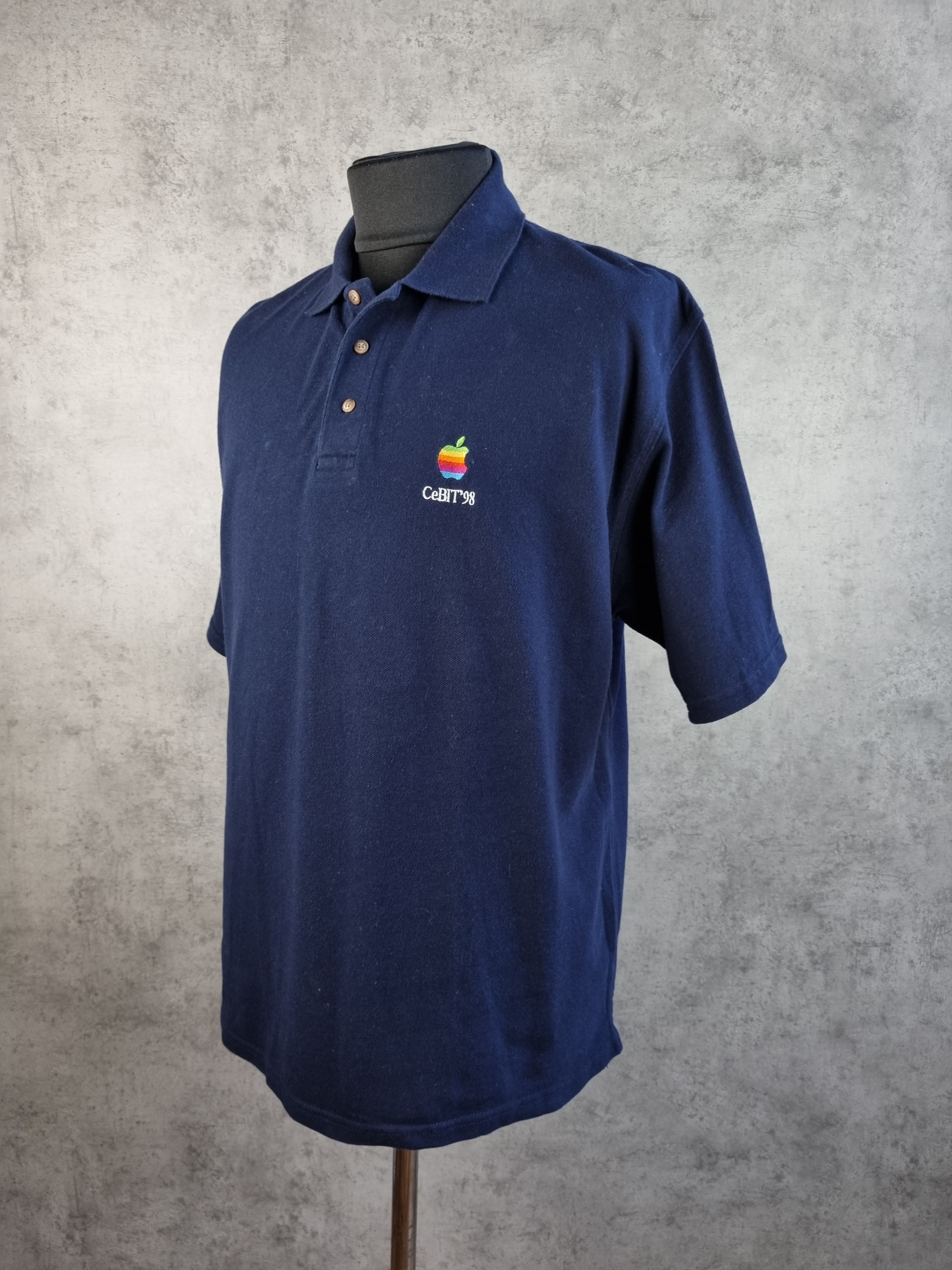 Apple × Vintage 1998 Apple Think Different Jerzees Embroidered logo polo Size US XL / EU 56 / 4 - 1 Thumbnail