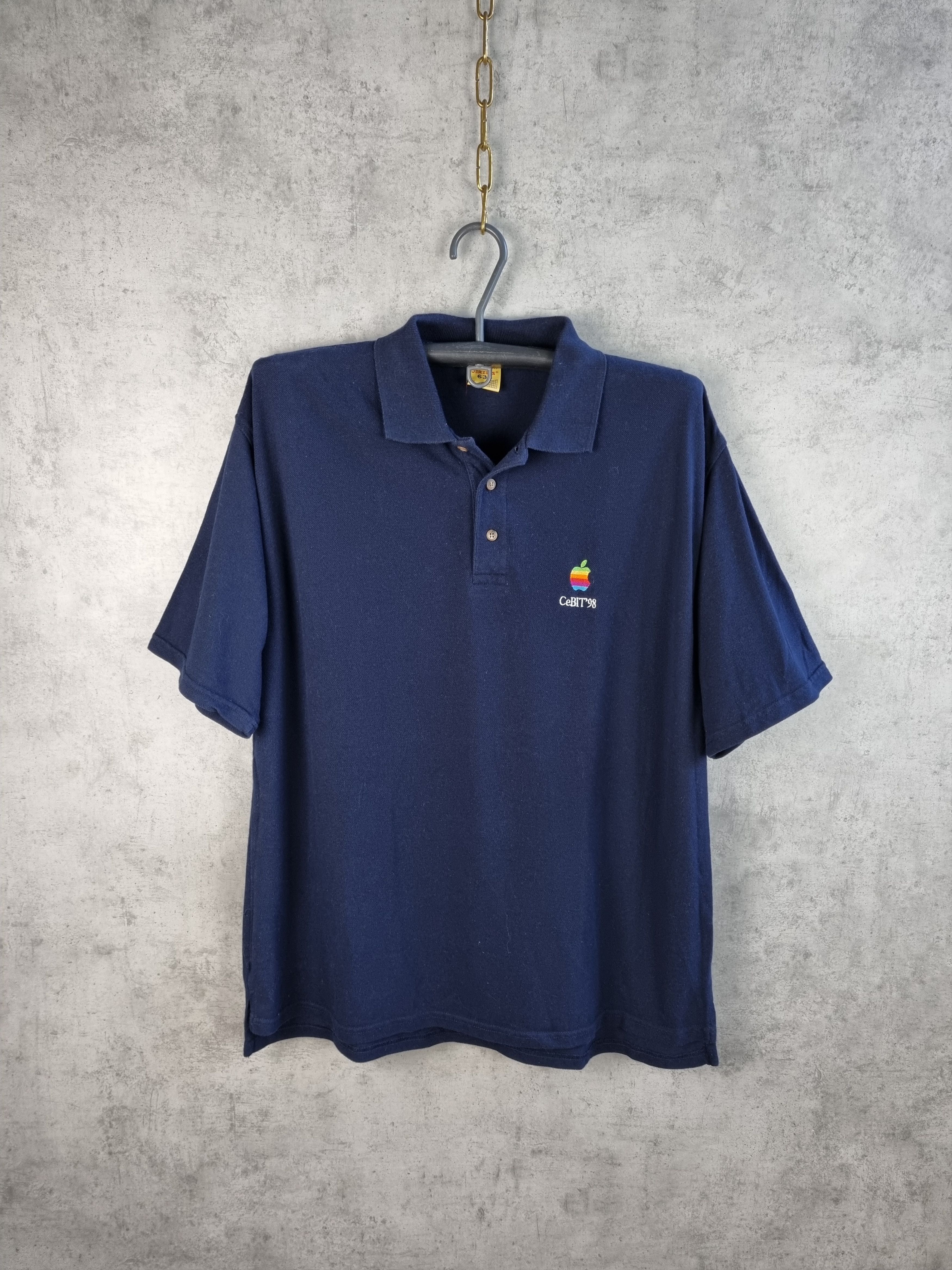 Apple × Vintage 1998 Apple Think Different Jerzees Embroidered logo polo Size US XL / EU 56 / 4 - 3 Thumbnail
