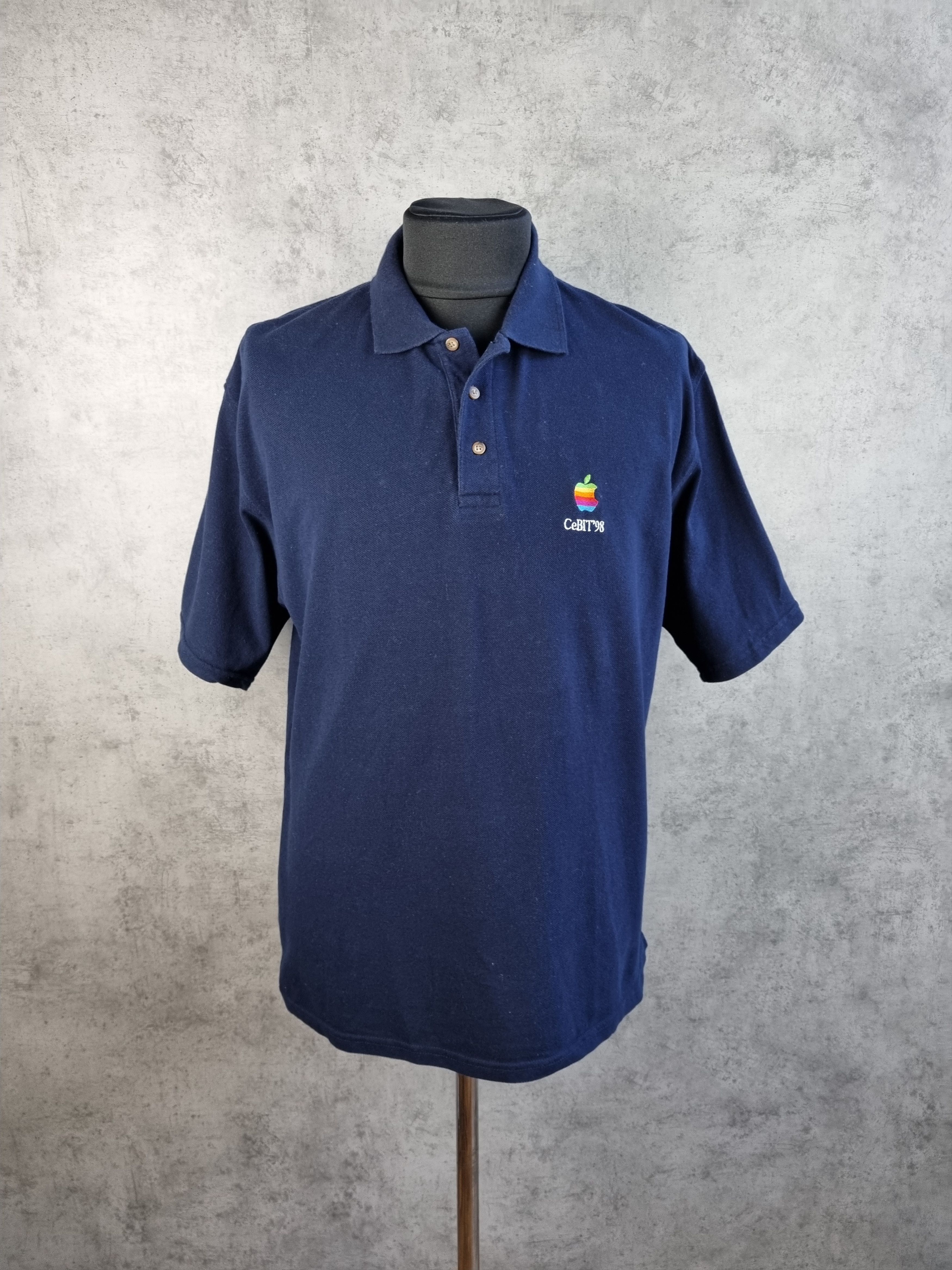 Apple × Vintage 1998 Apple Think Different Jerzees Embroidered logo polo Size US XL / EU 56 / 4 - 7 Thumbnail