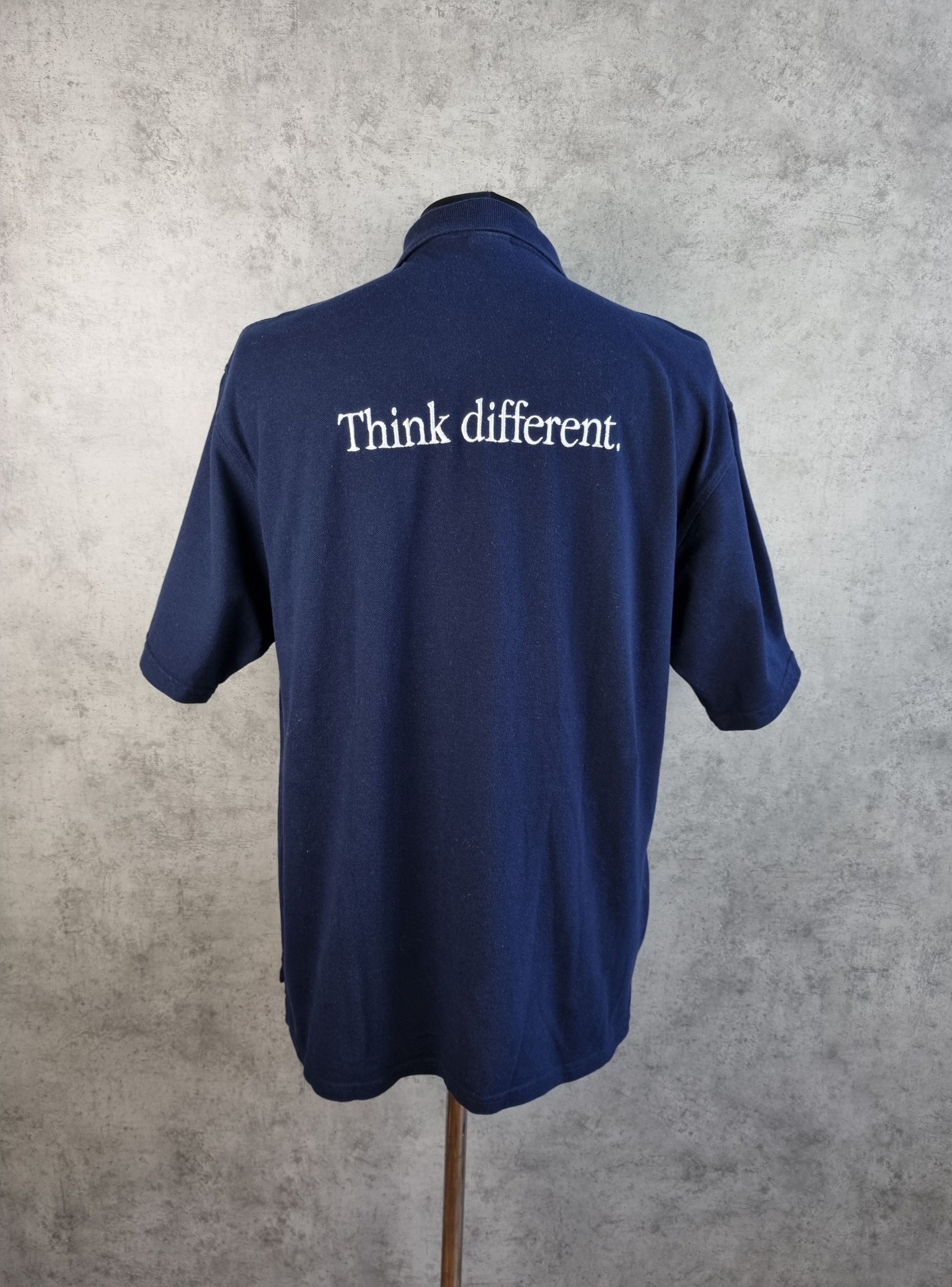 Apple × Vintage 1998 Apple Think Different Jerzees Embroidered logo polo Size US XL / EU 56 / 4 - 2 Thumbnail
