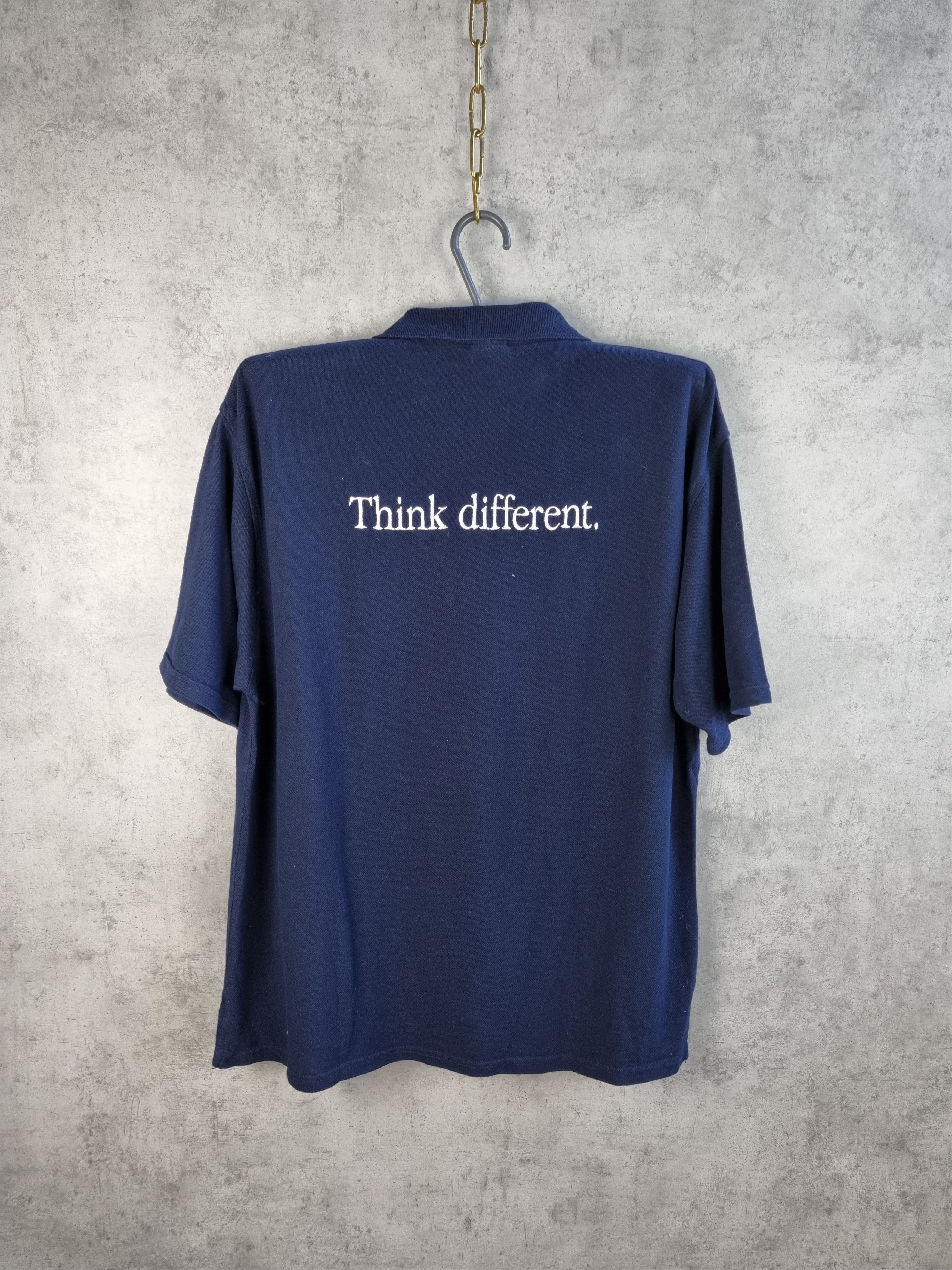 Apple × Vintage 1998 Apple Think Different Jerzees Embroidered logo polo Size US XL / EU 56 / 4 - 4 Thumbnail
