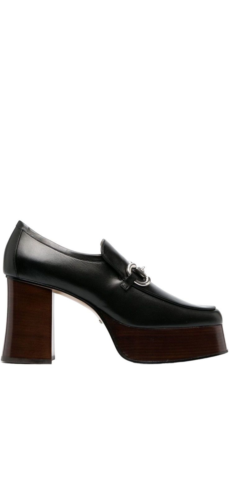 Gucci 95 Horsebit Platform Loafers