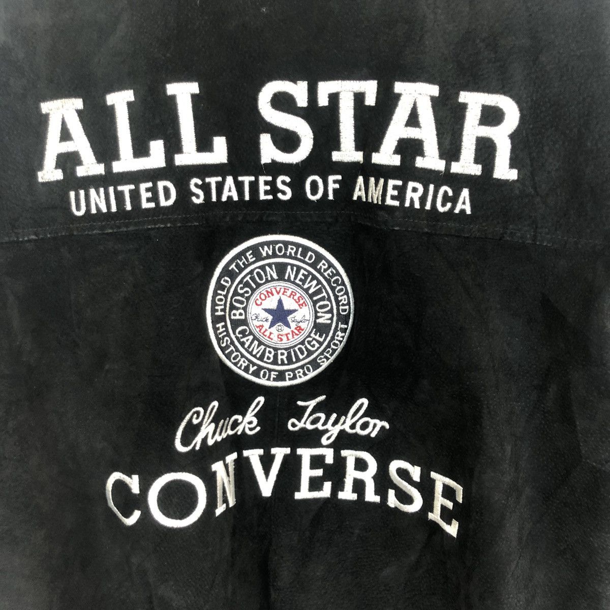 Converse CONVERSE CHUCK TAYLOR VARSITY LEATHER(Pig Skin) JACKET Size US L / EU 52-54 / 3 - 8 Thumbnail