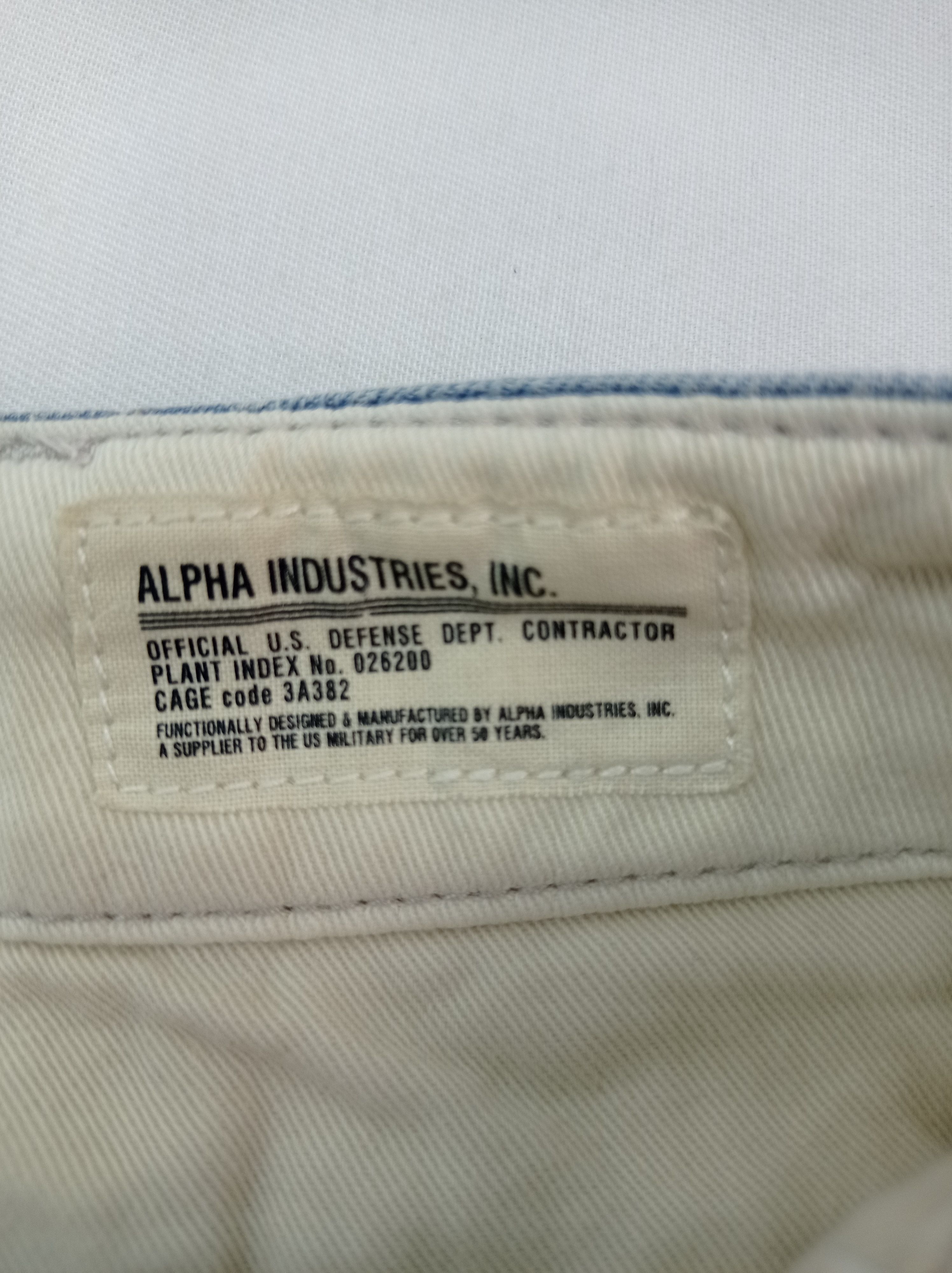 Alpha Industries × Japanese Brand Alpha Industries Relaxed Pants Size US 32 / EU 48 - 4 Thumbnail