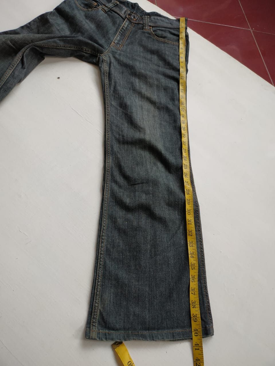 Ermenegildo Zegna Ermenegildo Zegna Leather Waist Jeans Size US 30 / EU 46 - 5 Thumbnail