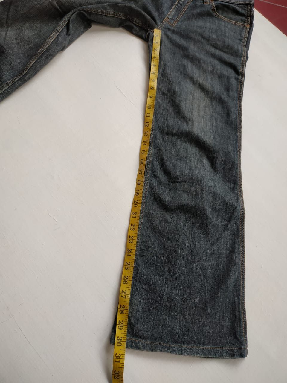 Ermenegildo Zegna Ermenegildo Zegna Leather Waist Jeans Size US 30 / EU 46 - 8 Thumbnail
