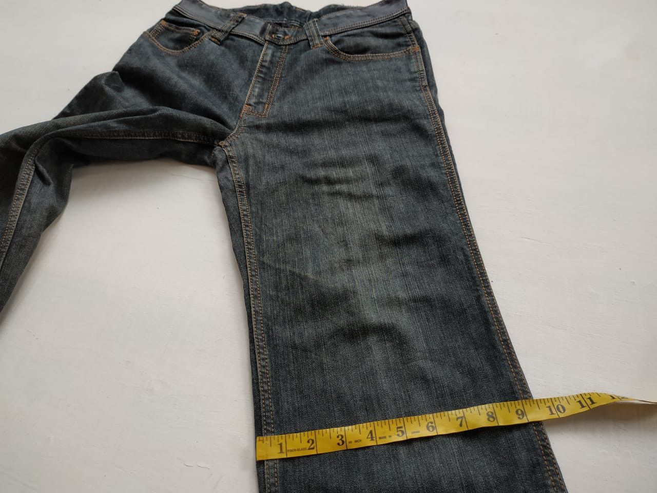 Ermenegildo Zegna Ermenegildo Zegna Leather Waist Jeans Size US 30 / EU 46 - 3 Thumbnail