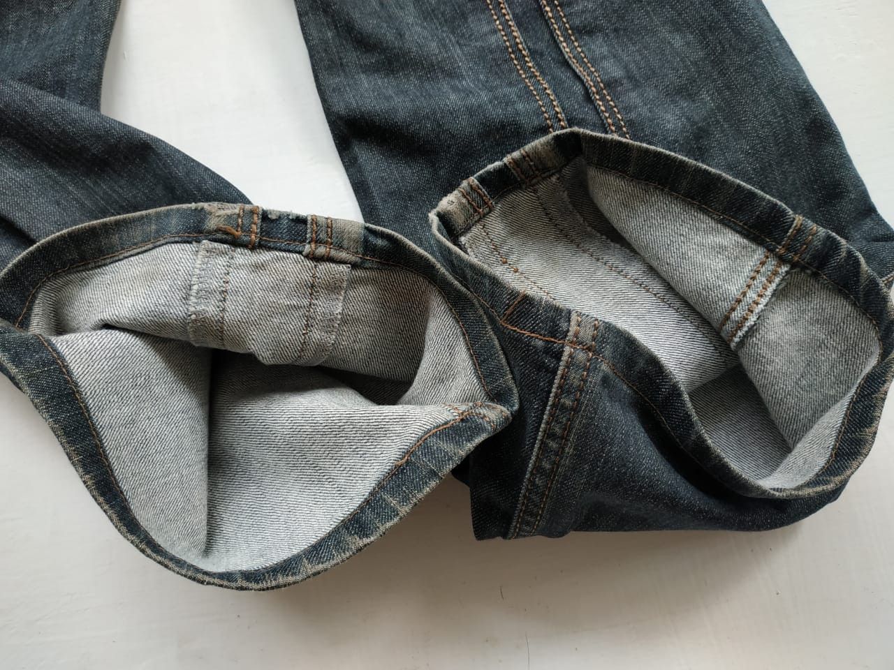 Ermenegildo Zegna Ermenegildo Zegna Leather Waist Jeans Size US 30 / EU 46 - 15 Thumbnail