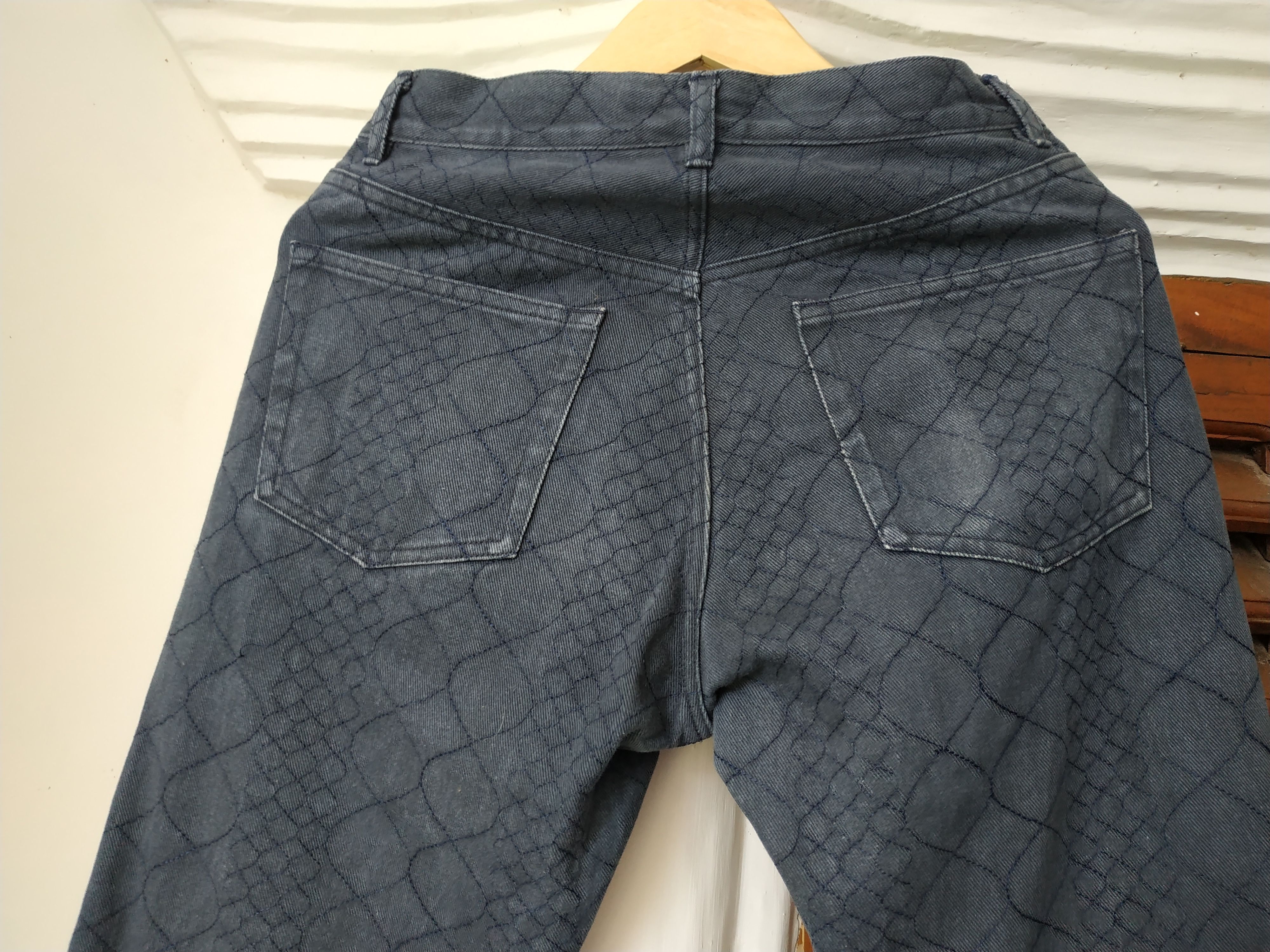 Final Home × Issey Miyake Sample Snake Skin Stitch Pattern Size US 30 / EU 46 - 4 Thumbnail