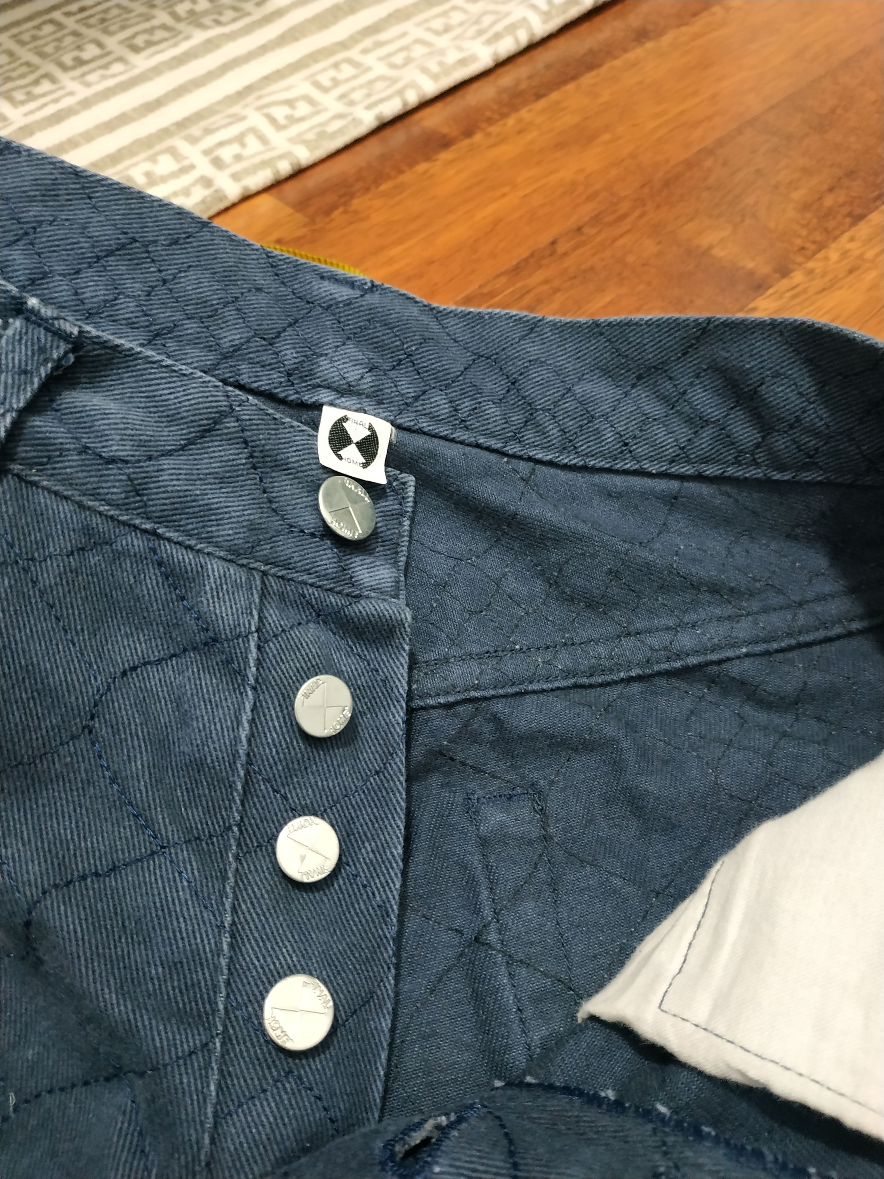 Final Home × Issey Miyake Sample Snake Skin Stitch Pattern Size US 30 / EU 46 - 12 Thumbnail