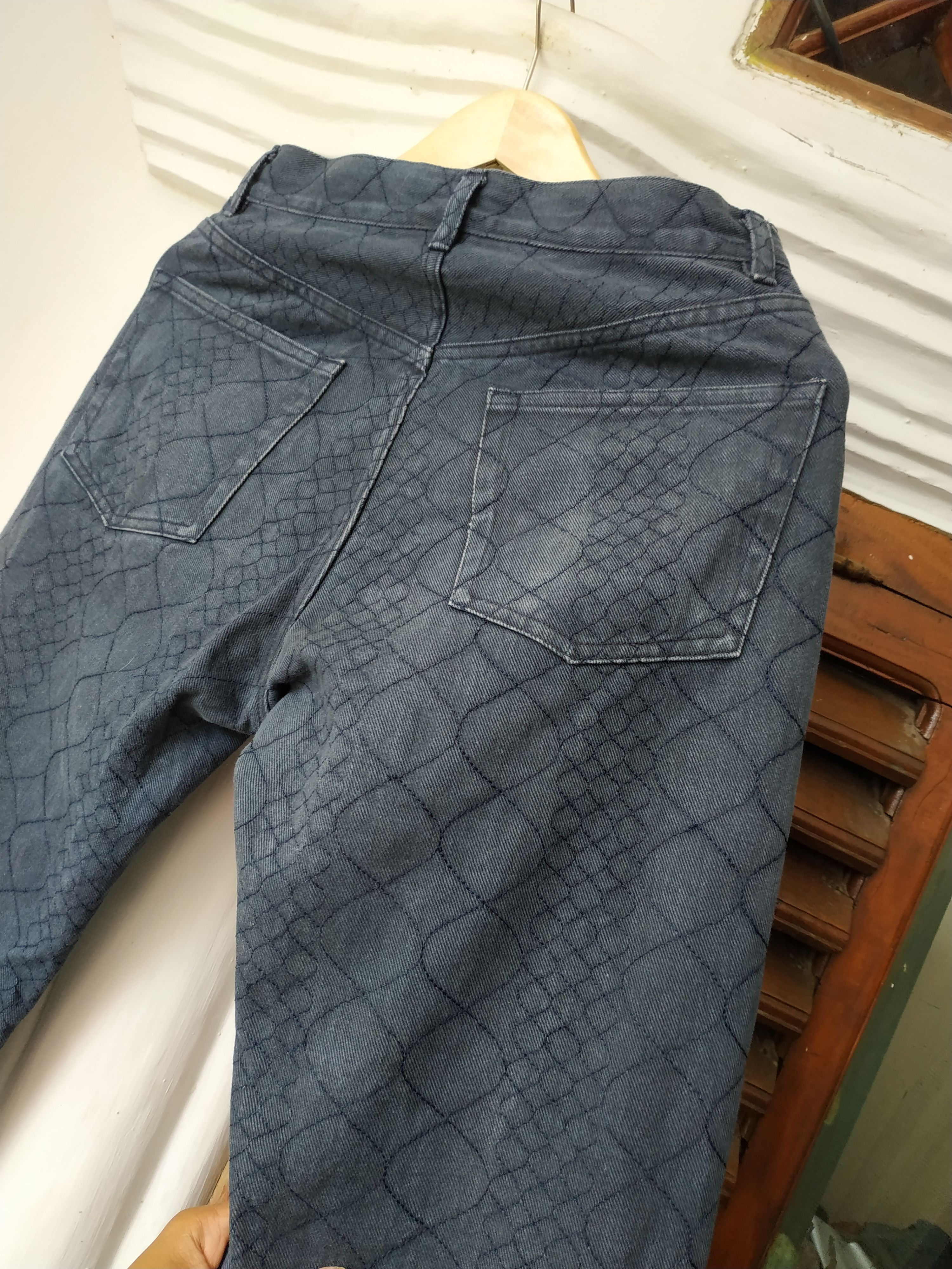 Final Home × Issey Miyake Sample Snake Skin Stitch Pattern Size US 30 / EU 46 - 3 Thumbnail
