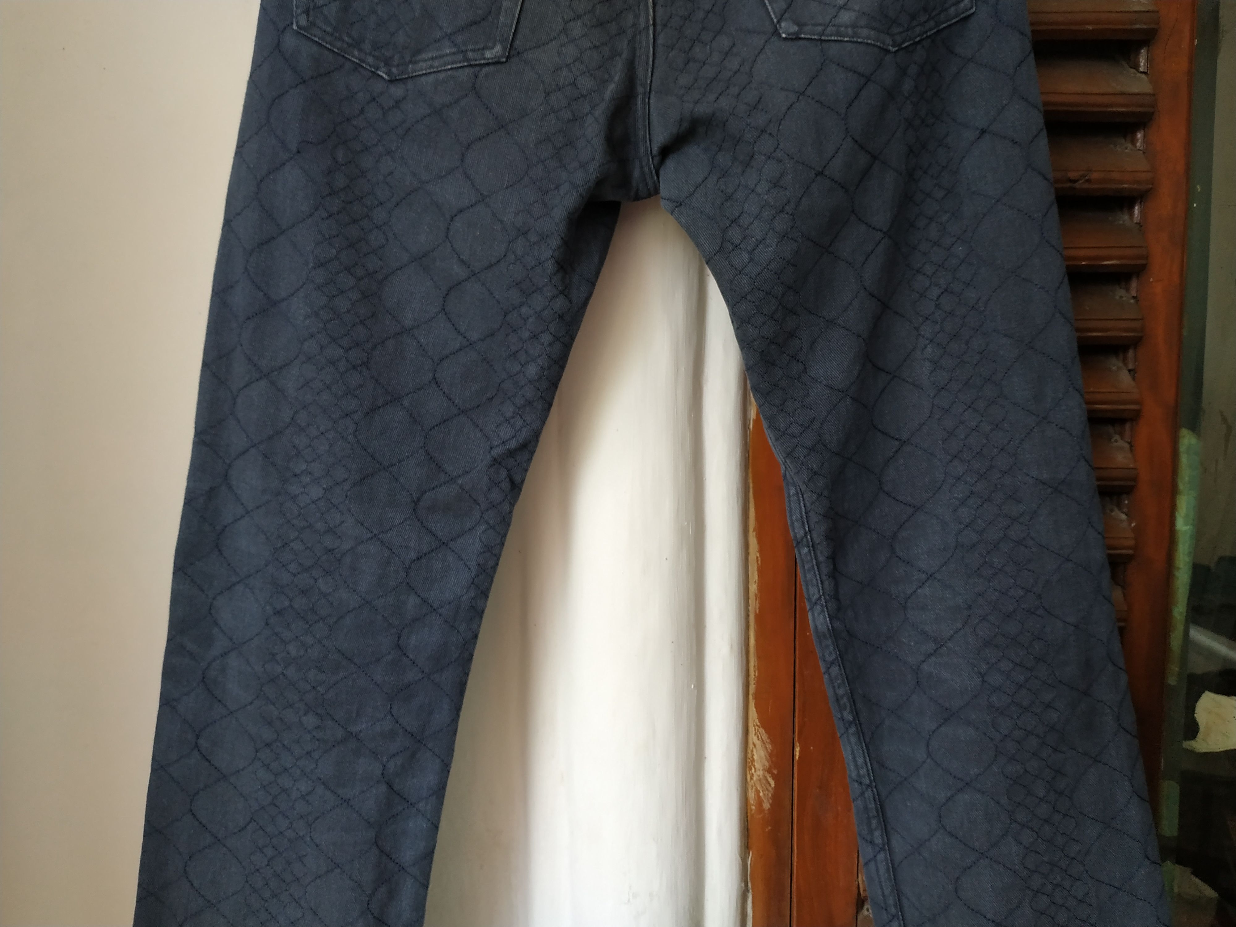 Final Home × Issey Miyake Sample Snake Skin Stitch Pattern Size US 30 / EU 46 - 5 Thumbnail