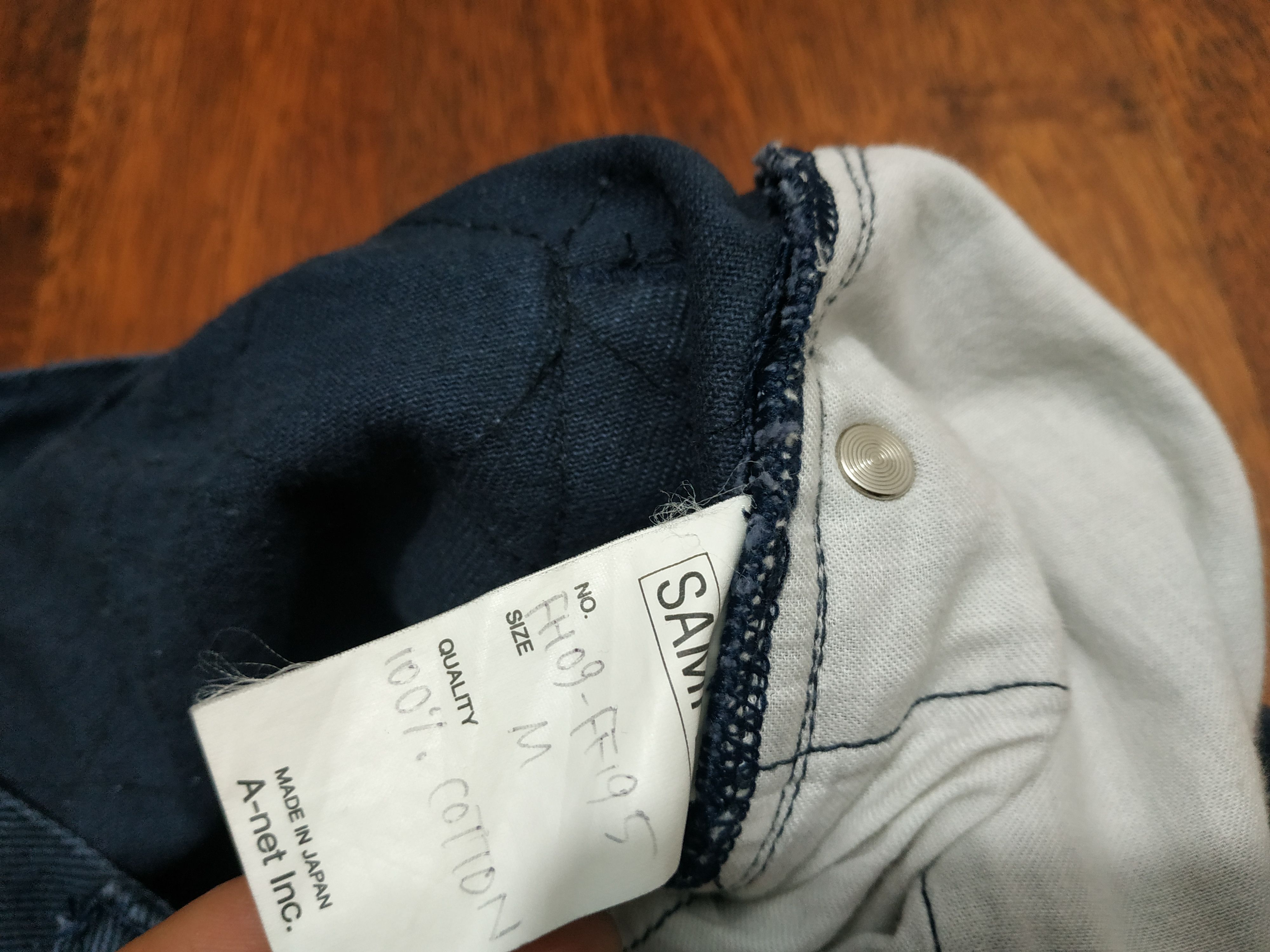 Final Home × Issey Miyake Sample Snake Skin Stitch Pattern Size US 30 / EU 46 - 9 Thumbnail