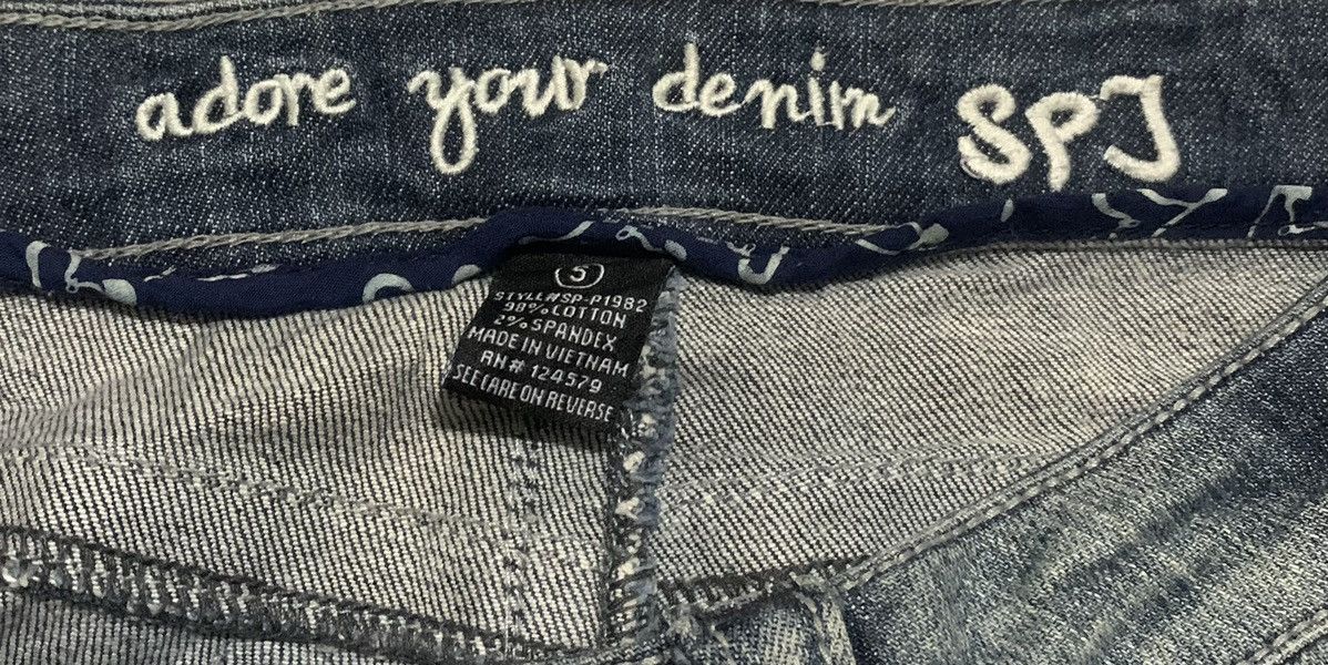 If Six Was Nine Vintage Japanese Brand SPJ Flare Bootcut Jeans Size 28" / US 6 / IT 42 - 6 Thumbnail