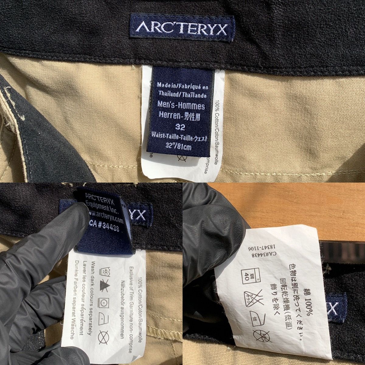 Arc'teryx Vintage Arcteryx Double Knee Sand Cargo Pants Size US 32 / EU 48 - 23 Thumbnail
