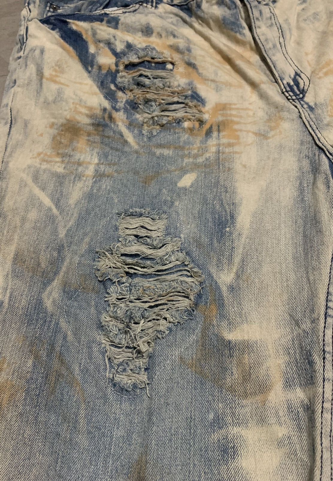 If Six Was Nine Vintage Japanese Brand GS-115 Denim Faded Jeans Size 47x32 Size US 44 / EU 60 - 5 Thumbnail